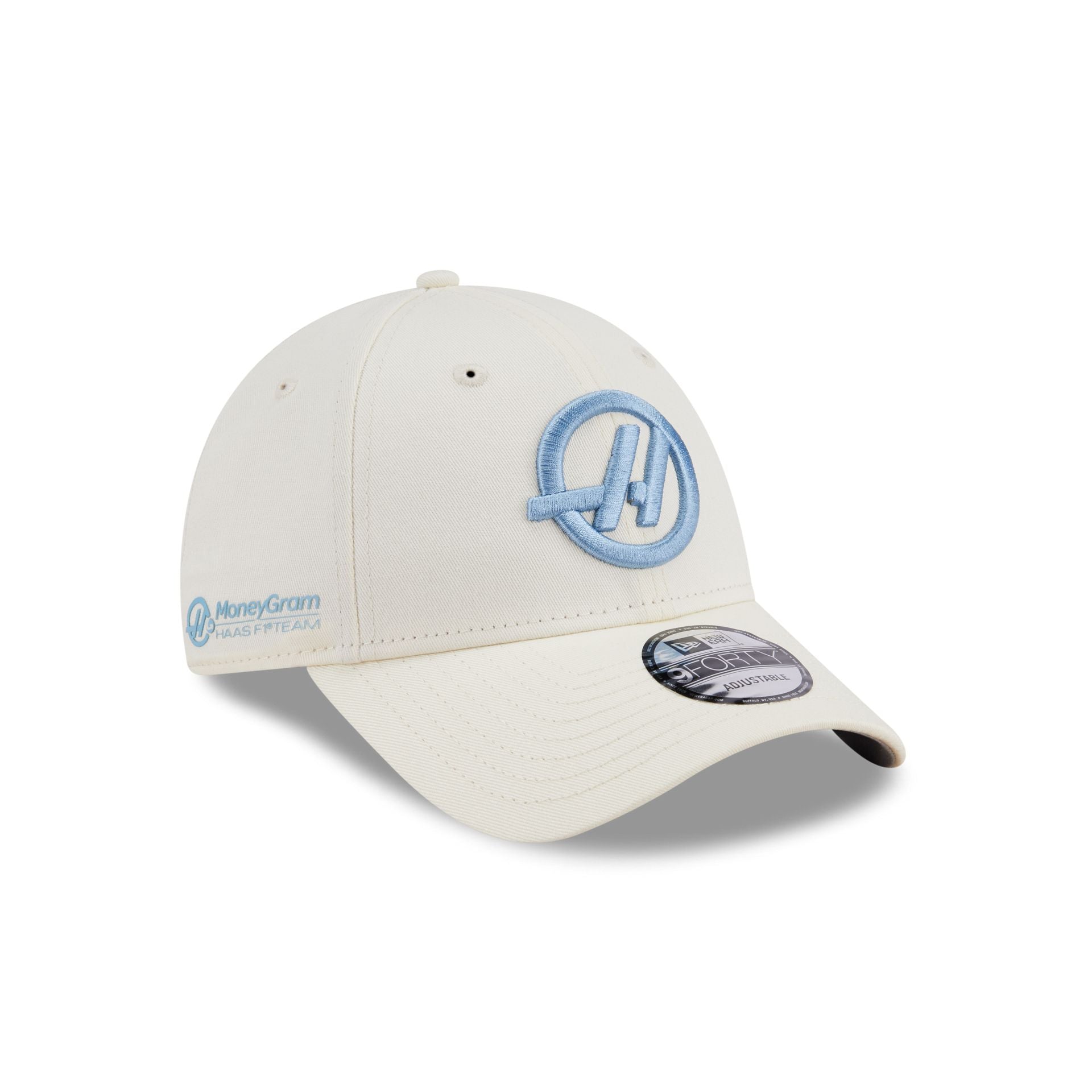 TGR Haas F1 Team Chrome White 9FORTY Adjustable Hat