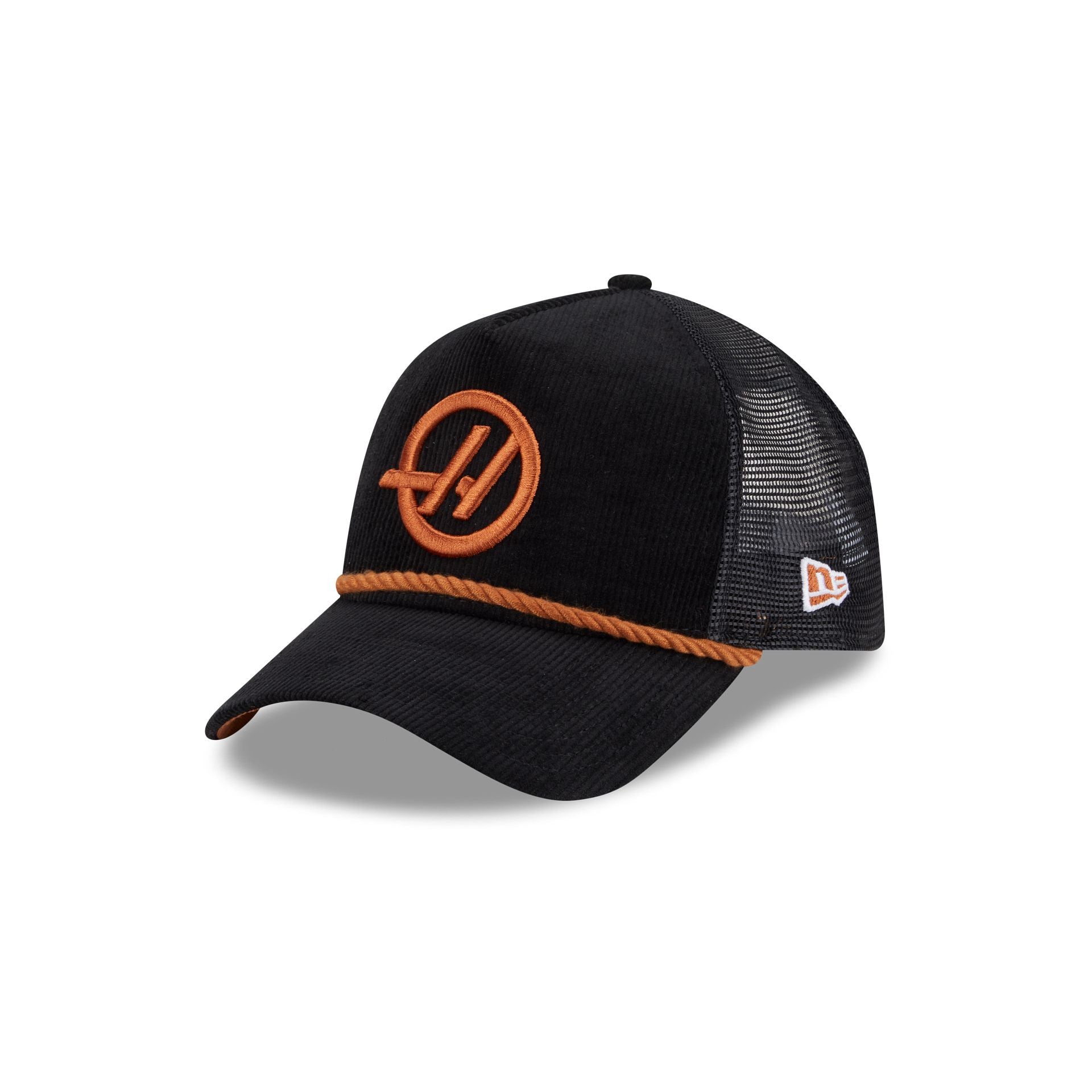 TGR Haas F1 Team Corduroy 9FORTY A-Frame Trucker Hat