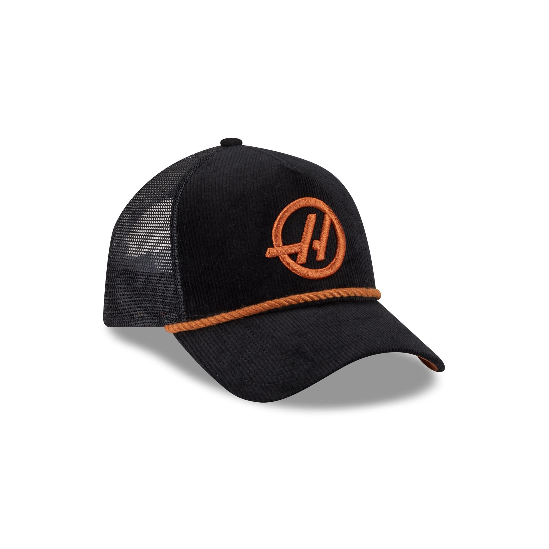 TGR Haas F1 Team Corduroy 9FORTY A-Frame Trucker Hat - Image 3
