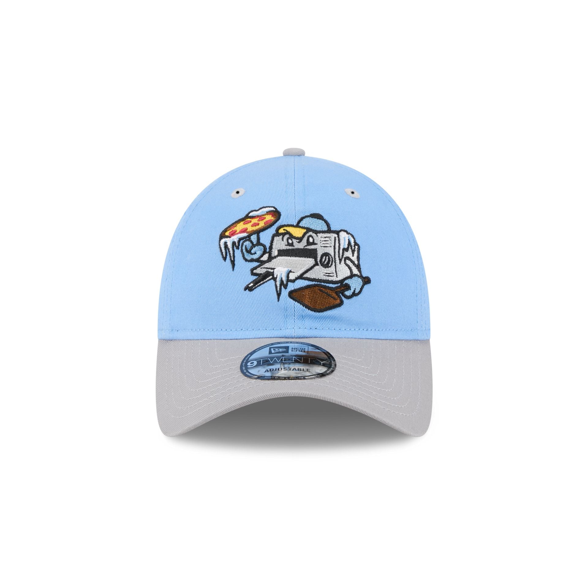 Wisconsin Timber Rattlers Theme Night Light Blue 9TWENTY Adjustable Hat - Image 2