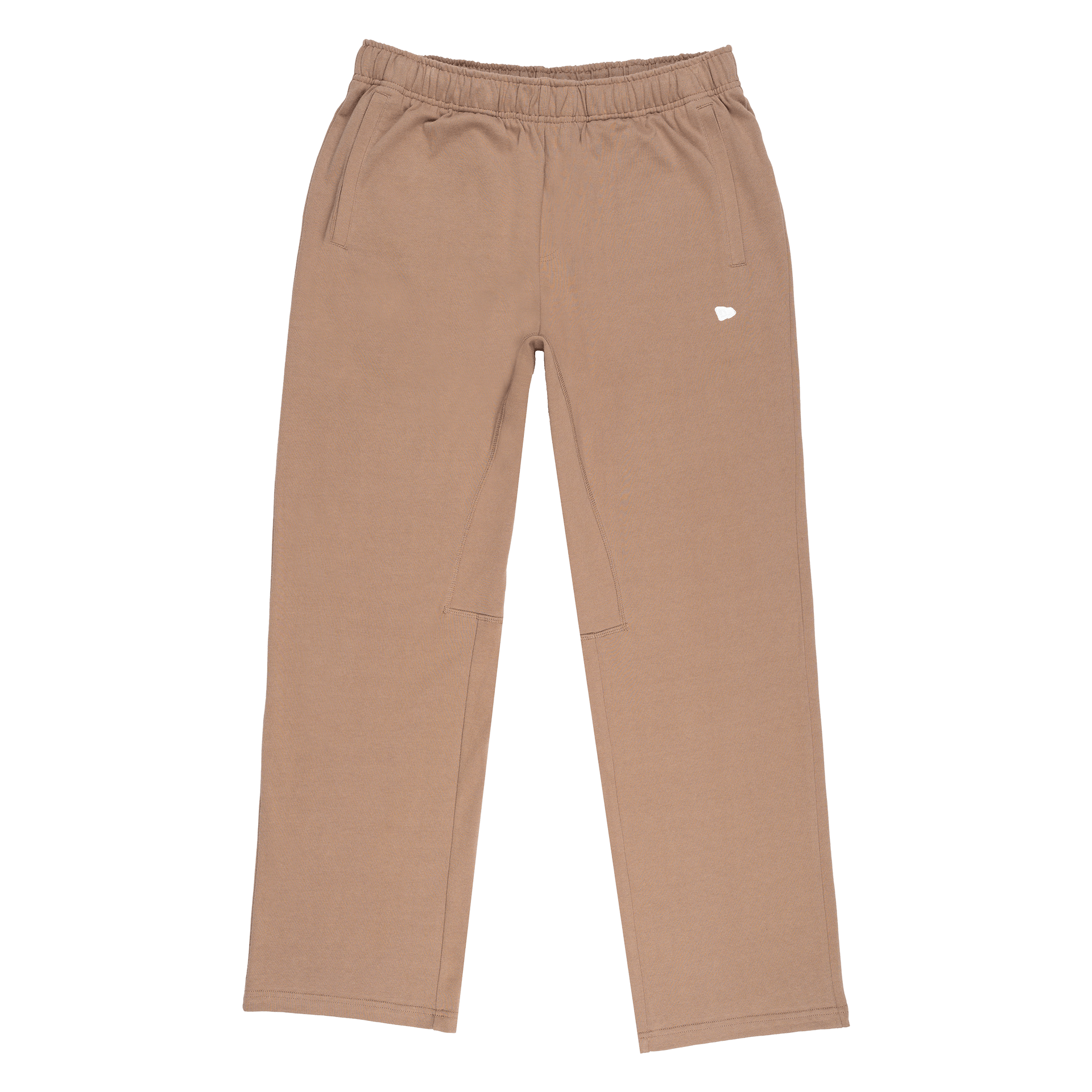 New Era Branded Alden Taupe Gray Sweatpants - Image 2