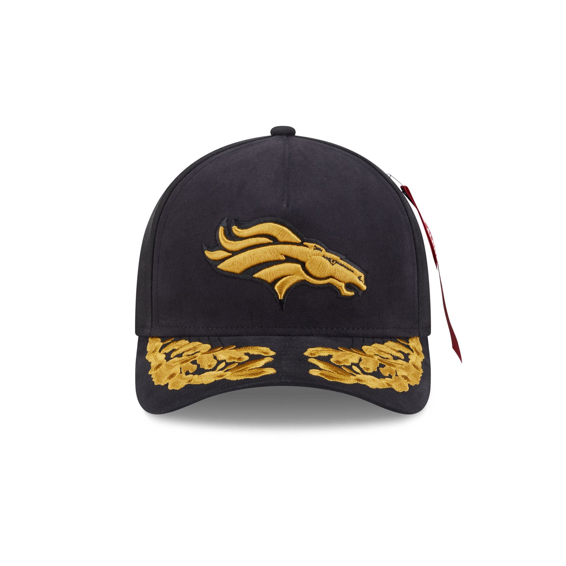Alpha Industries x Denver Broncos Black 9FORTY M-Crown A-Frame Snapbac - Image 2