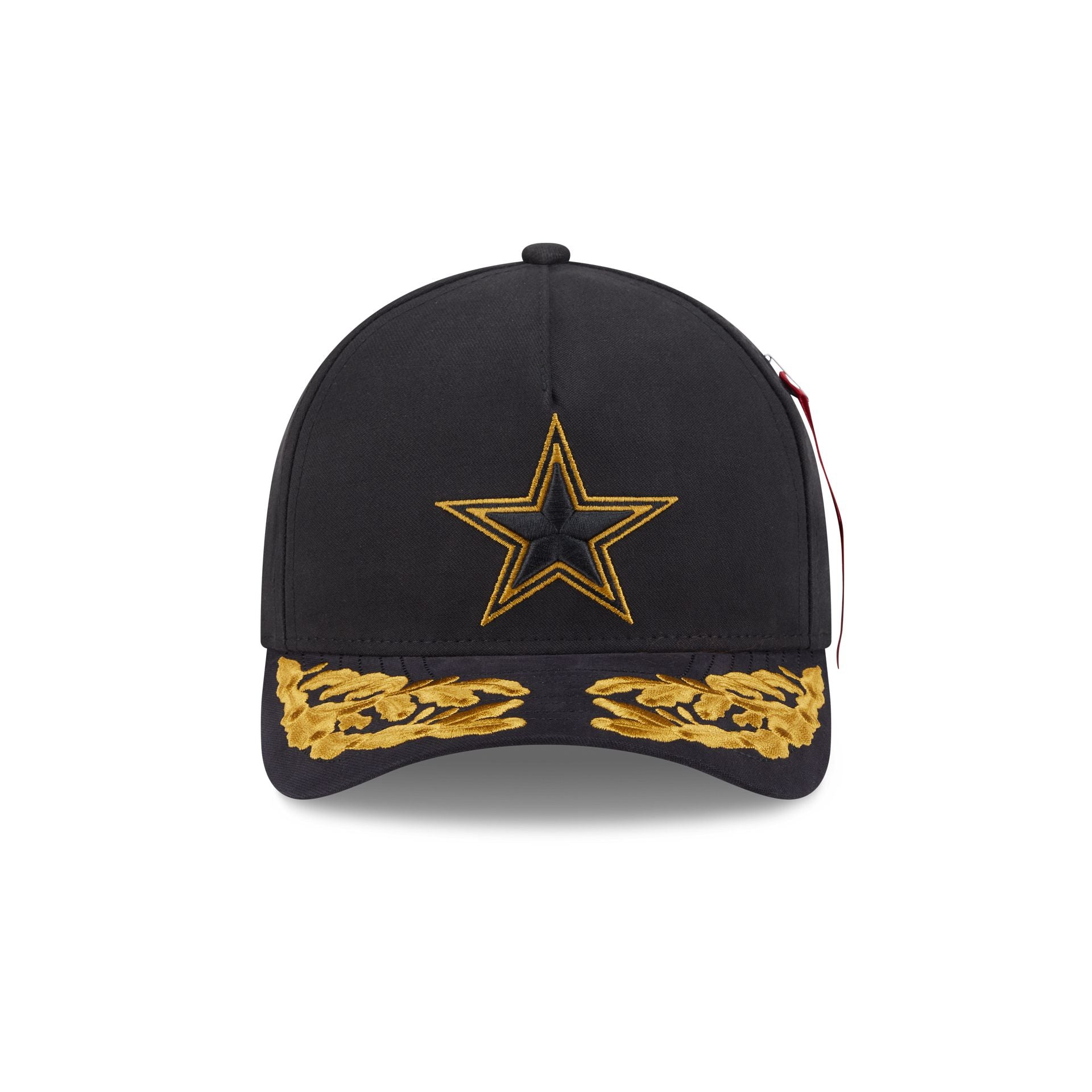Alpha Industries x Dallas Cowboys Black 9FORTY M-Crown A-Frame Snapbac - Image 2
