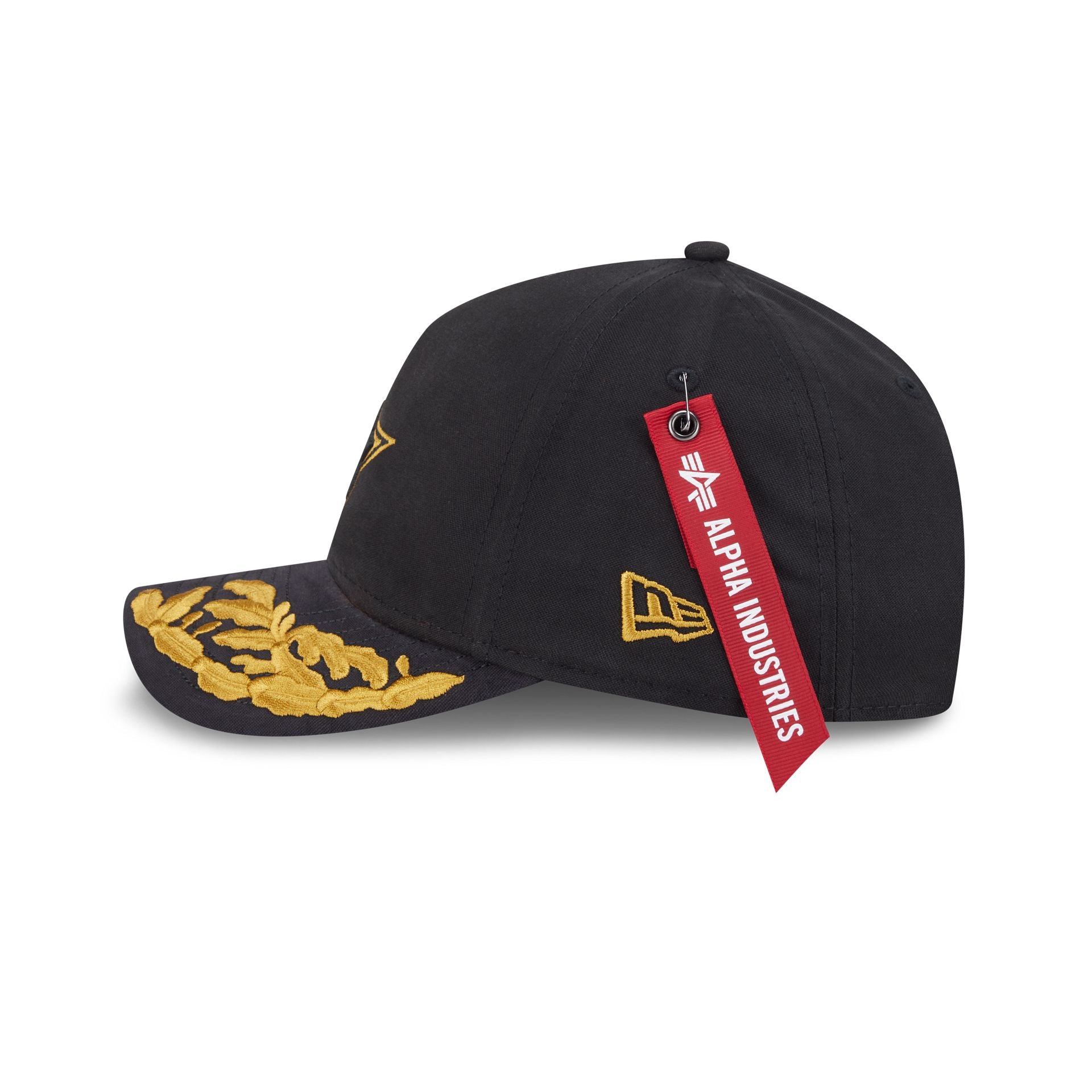 Alpha Industries x Dallas Cowboys Black 9FORTY M-Crown A-Frame Snapbac - Image 4