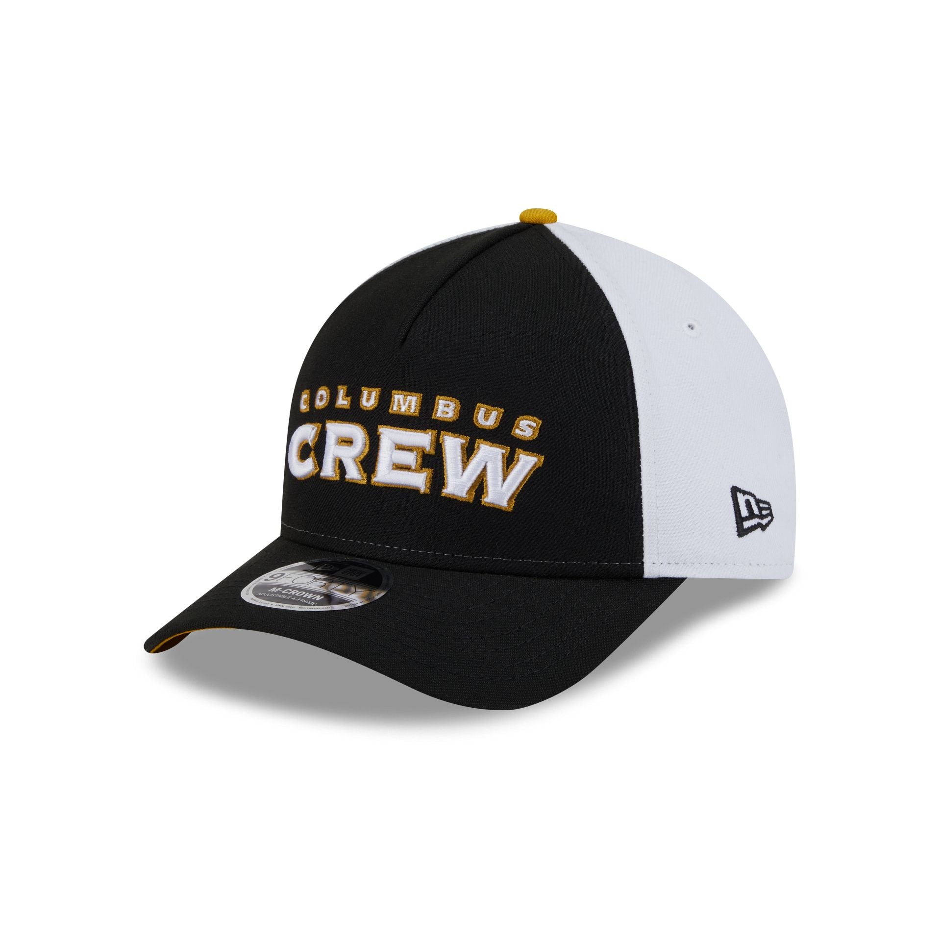 Columbus Crew 2025 Jersey Hook Black 9FORTY M-Crown A-Frame Snapback H - Image 3