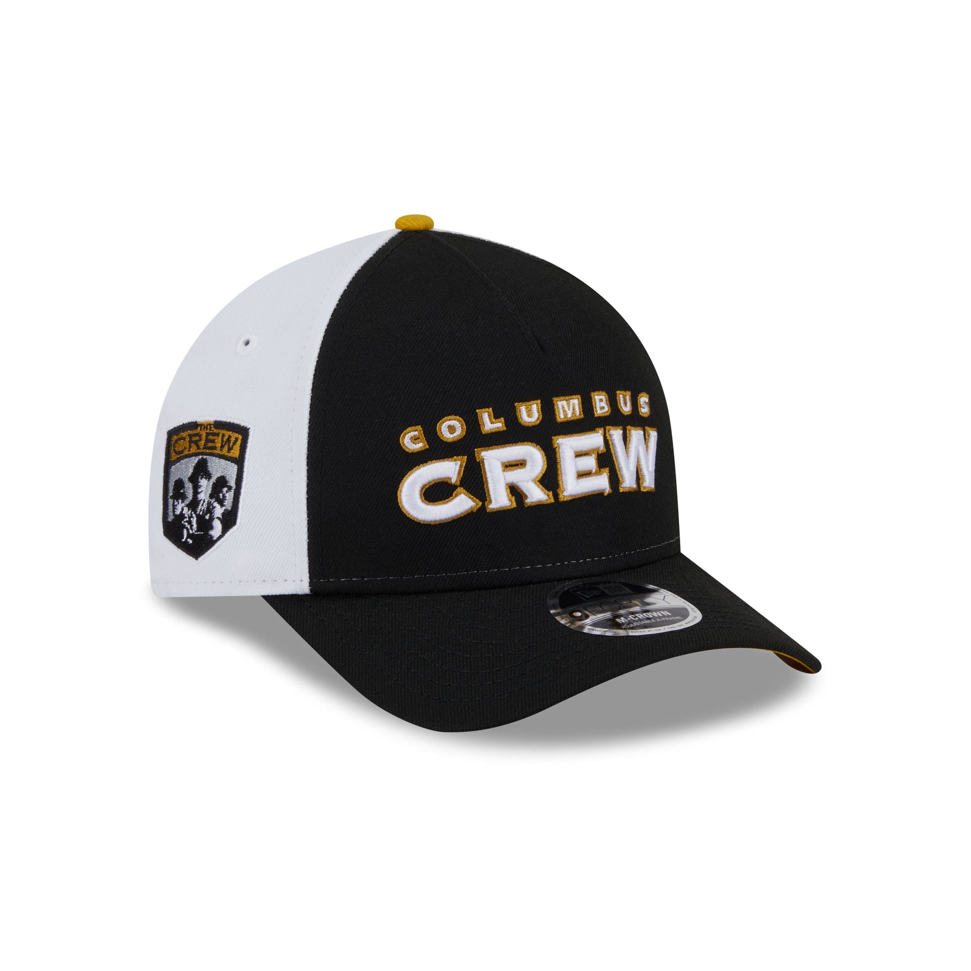 Columbus Crew 2025 Jersey Hook Black 9FORTY M-Crown A-Frame Snapback H
