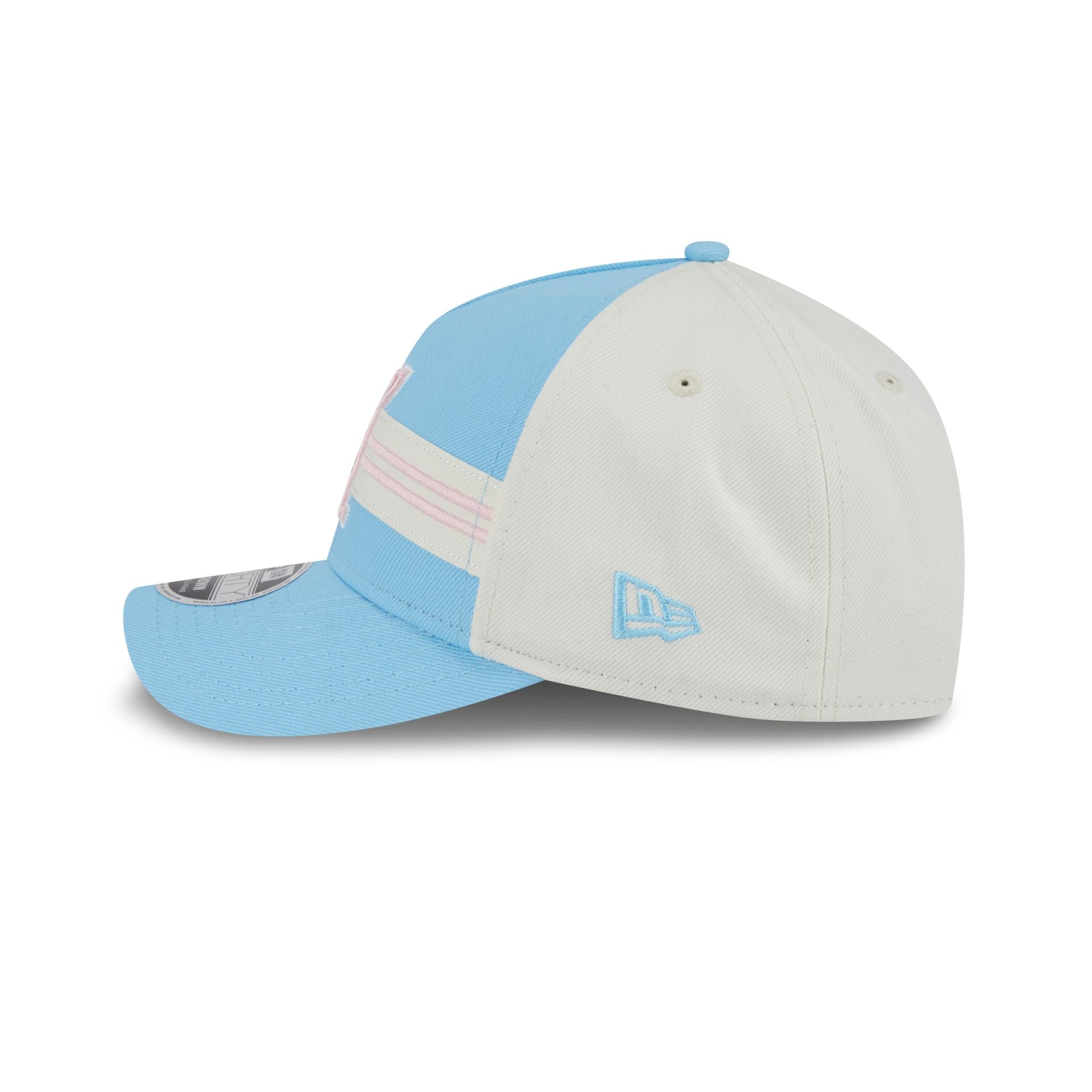 Inter Miami 2025 Jersey Hook Light Blue 9FORTY M-Crown A-Frame Snapbac - Image 5