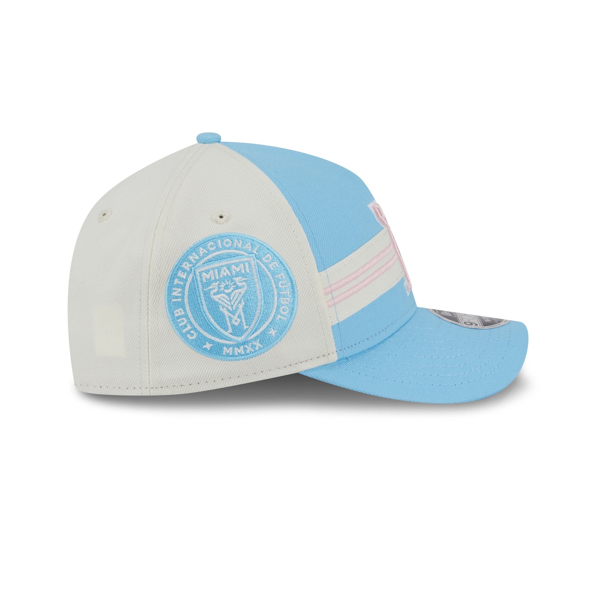 Inter Miami 2025 Jersey Hook Light Blue 9FORTY M-Crown A-Frame Snapbac - Image 4