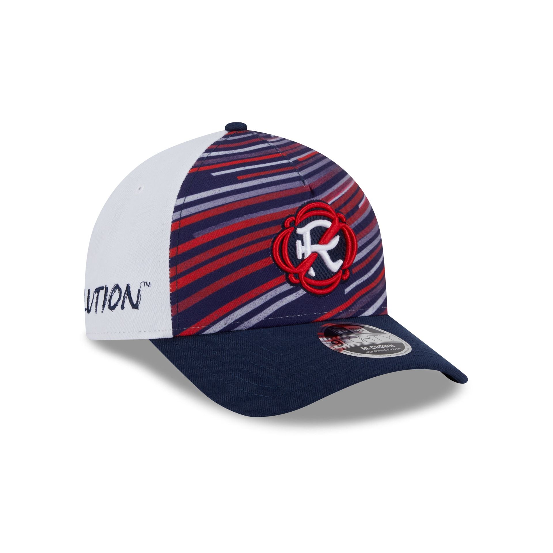 New England Revolution 2025 Jersey Hook Multicolor 9FORTY M-Crown A-Fr