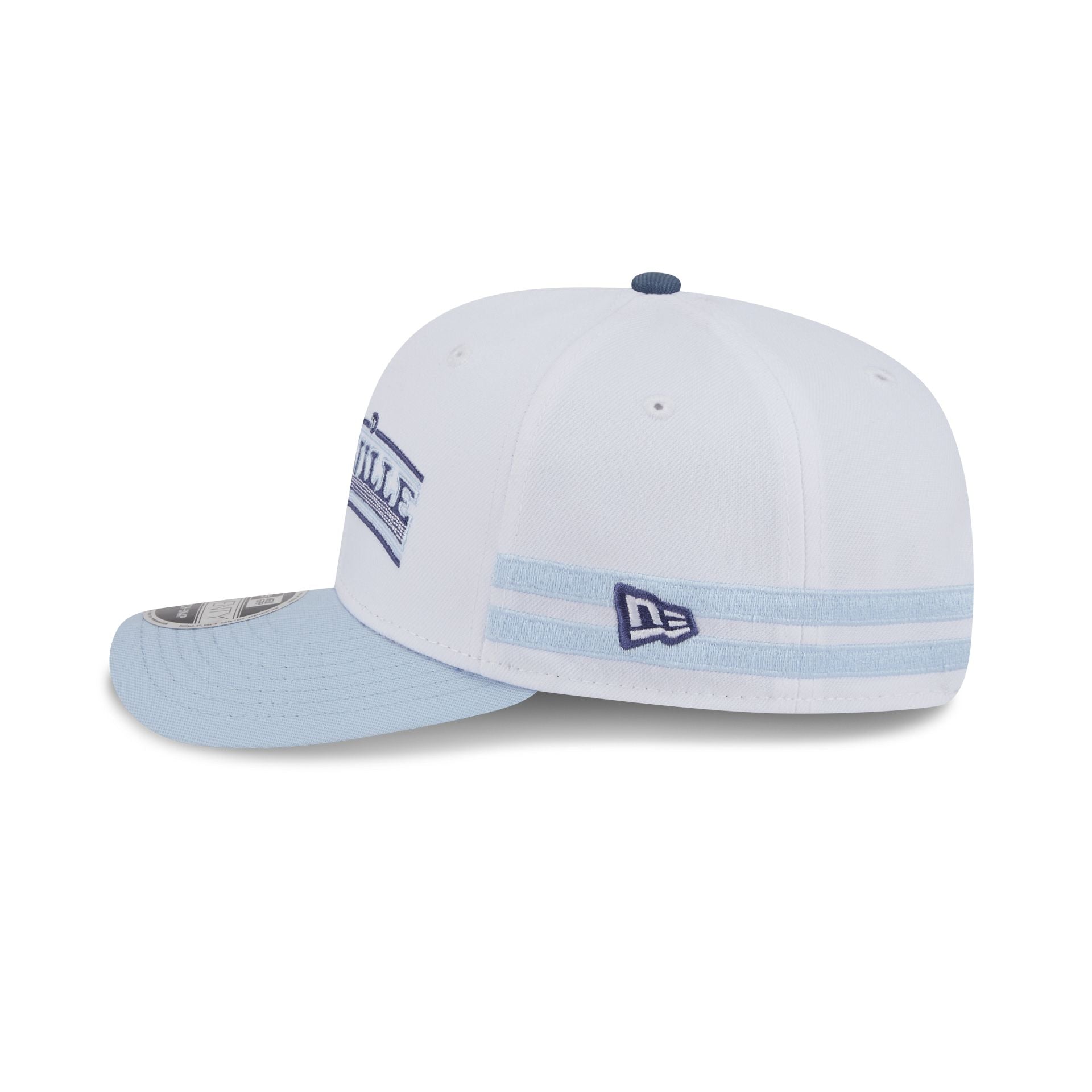 Nashville SC 2025 Jersey Hook White 9SEVENTY Stretch-Snap Hat - Image 5