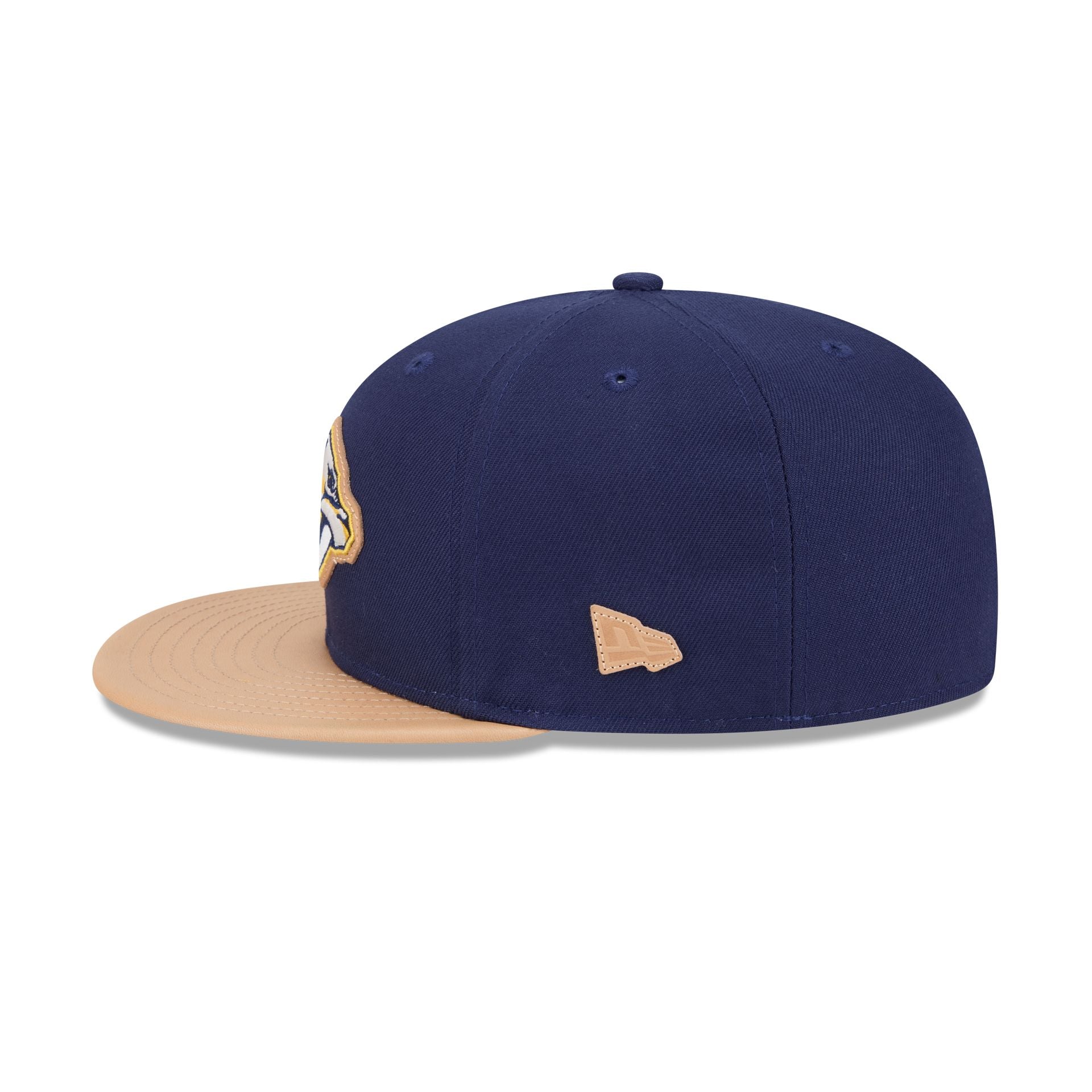 Nashville Predators Leather Visor 59FIFTY Fitted Hat - Image 4