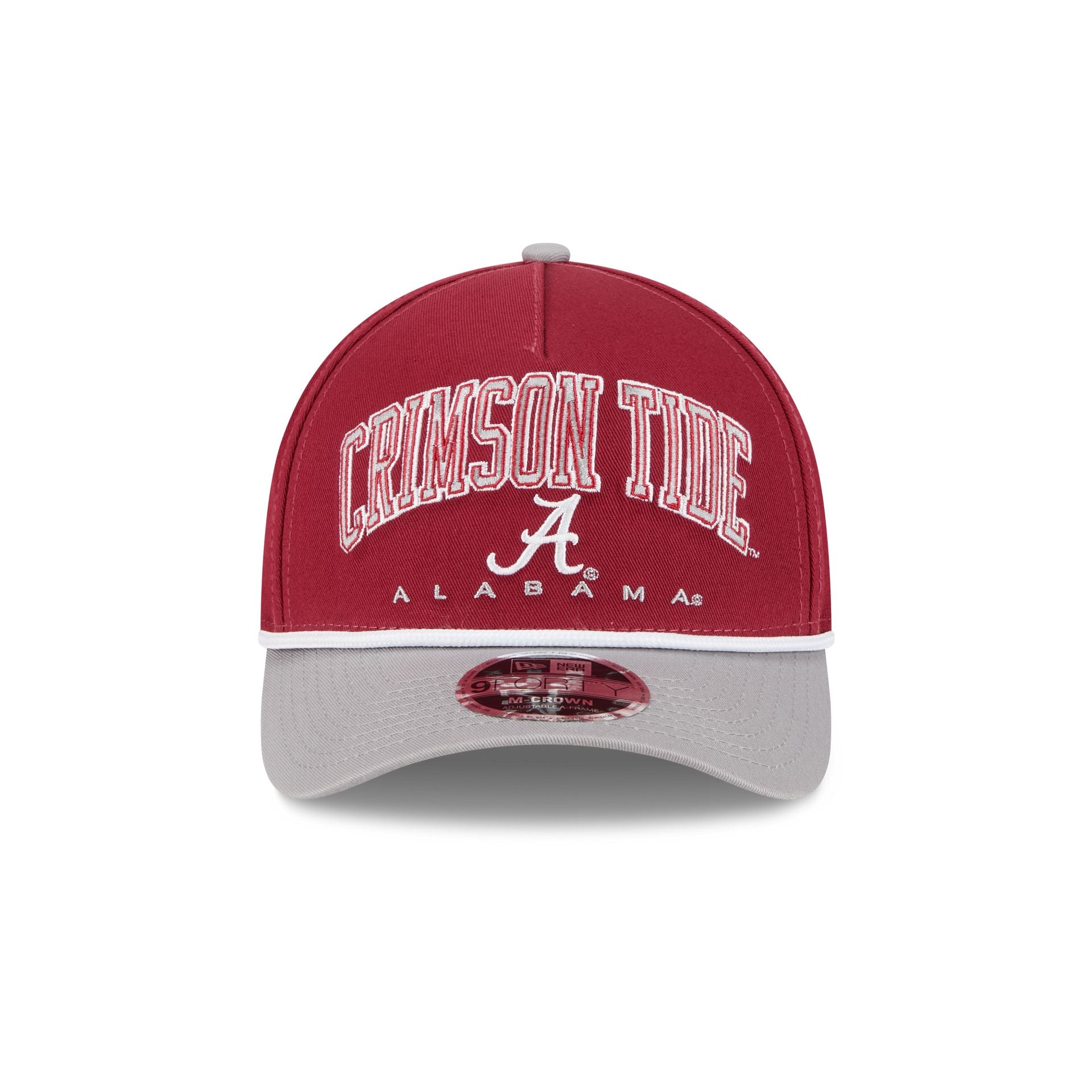 Alabama Crimson Tide Arch 9FORTY M-Crown A-Frame Snapback Hat - Image 2