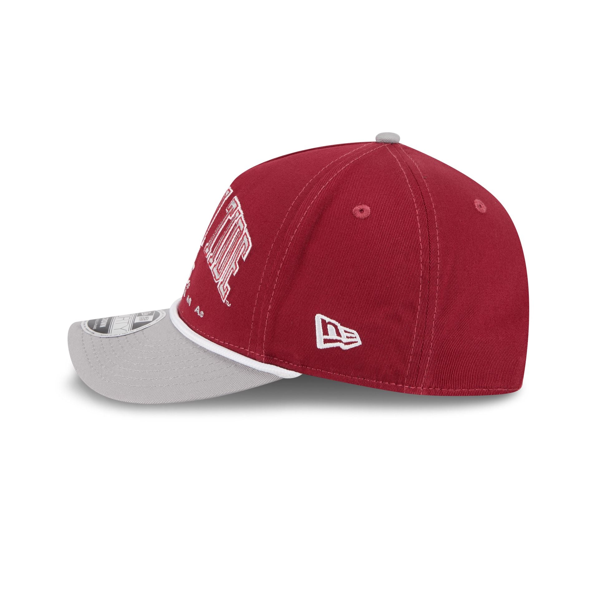 Alabama Crimson Tide Arch 9FORTY M-Crown A-Frame Snapback Hat - Image 4