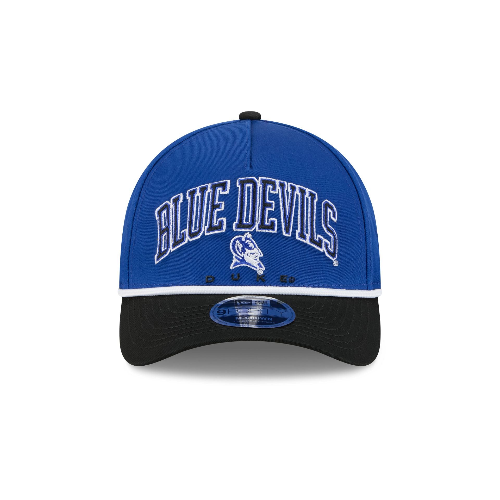 Duke Blue Devils Arch 9FORTY M-Crown A-Frame Snapback Hat - Image 2