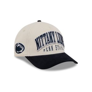 Penn State Nittany Lions Stacked Corduroy 9FORTY M-Crown A-Frame Snapback Hat