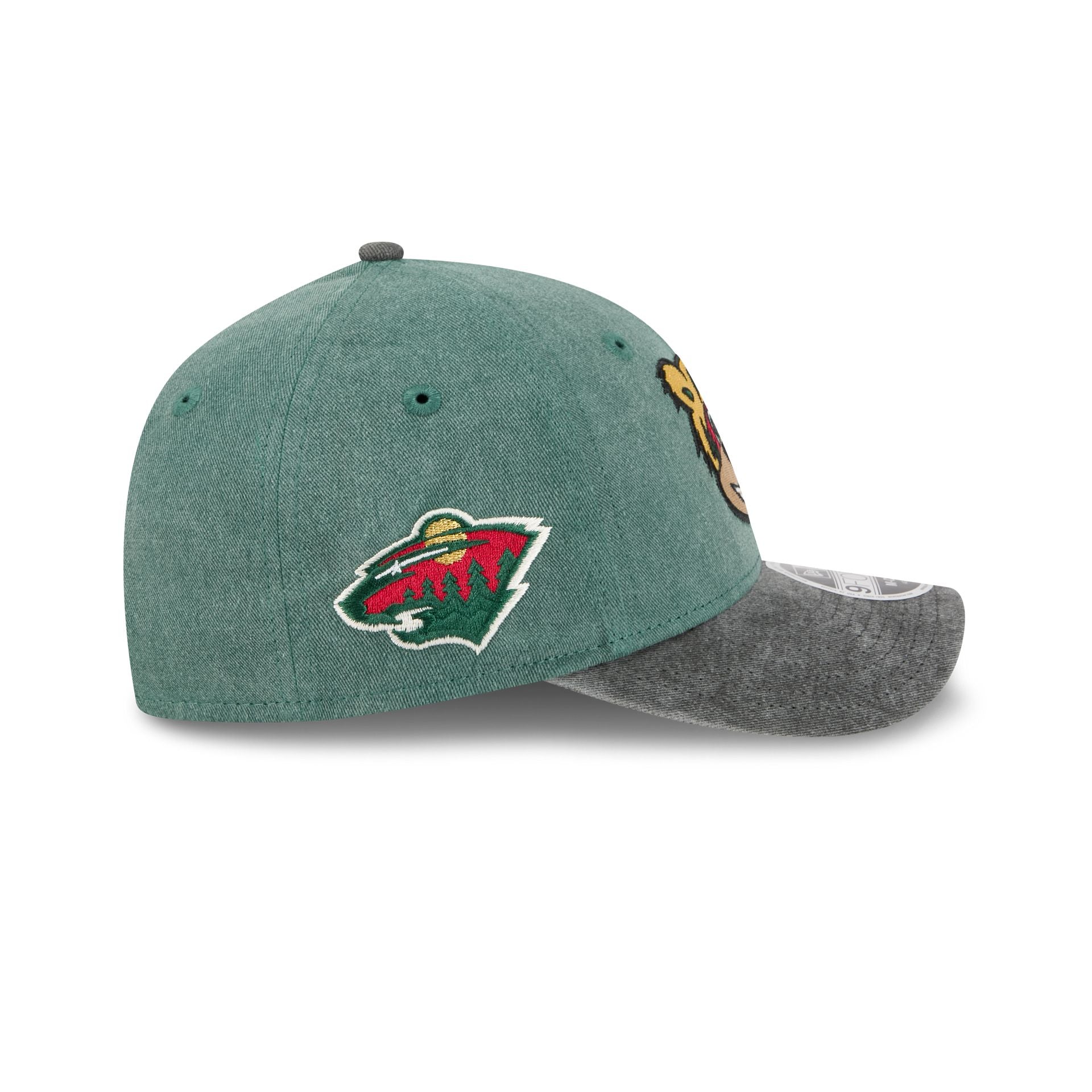 Minnesota Wild Mascot 9FORTY M-Crown Snapback Hat - Image 4