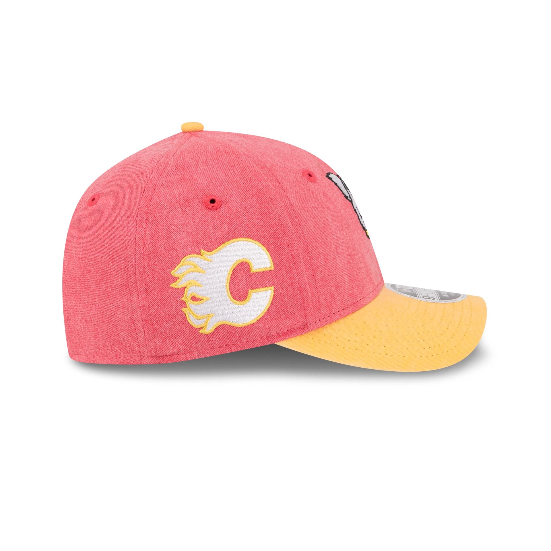 Calgary Flames Mascot 9FORTY M-Crown Snapback Hat - Image 4