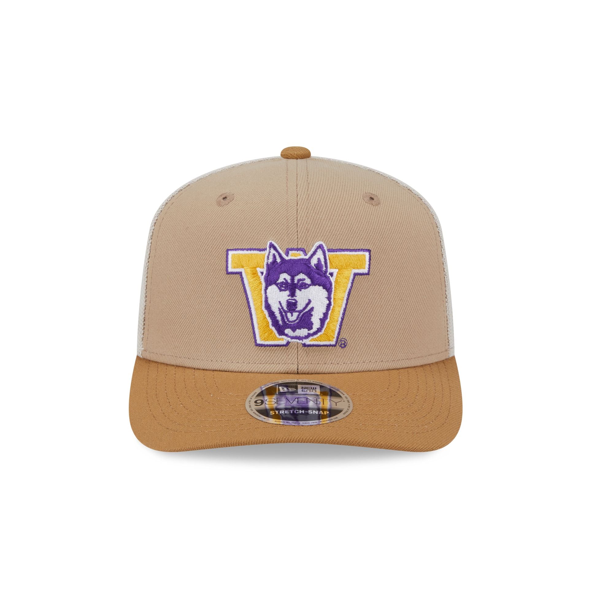 Washington Huskies College Vault Stone 9SEVENTY Trucker Hat - Image 2