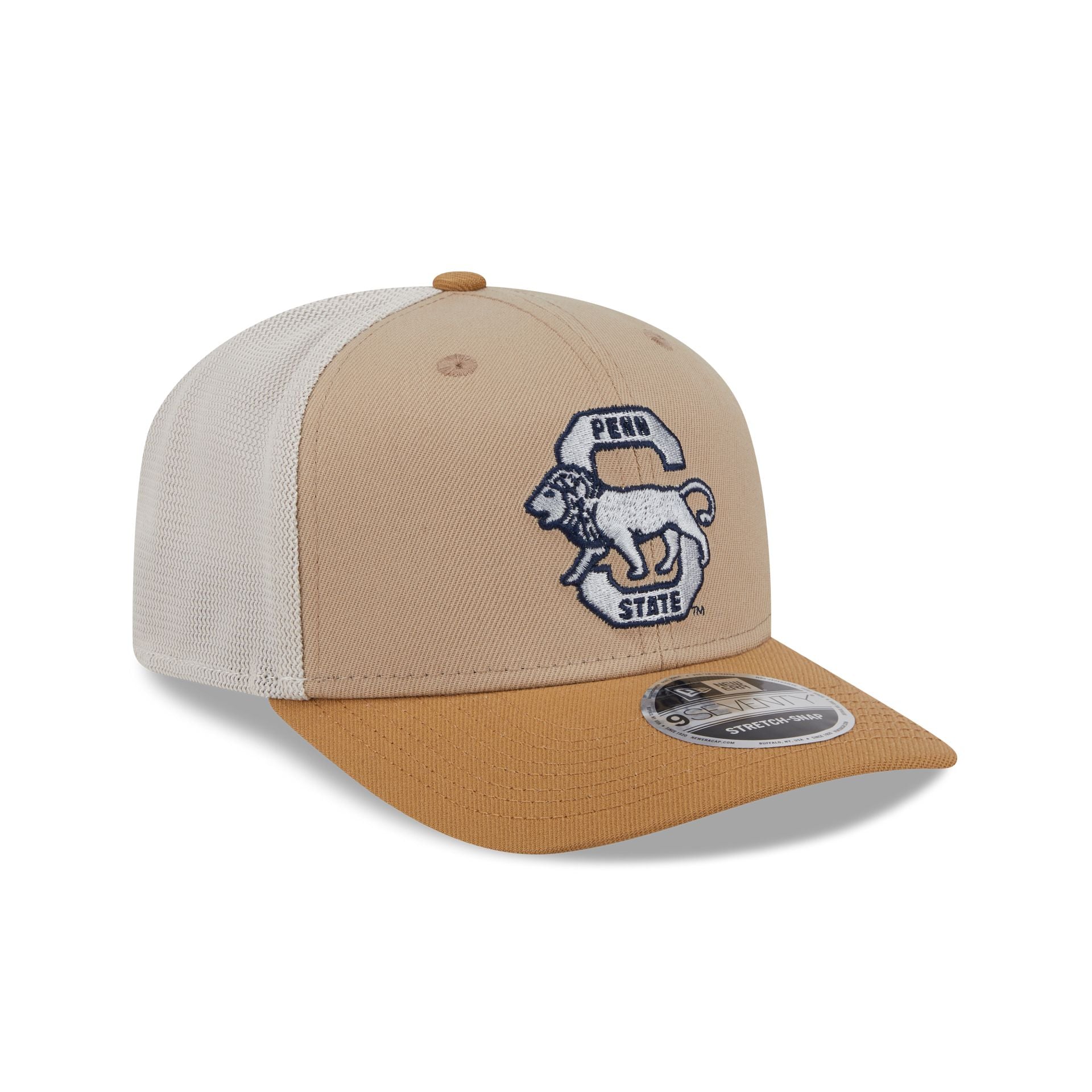Penn State Nittany Lions College Vault Stone 9SEVENTY Trucker Hat - Image 3