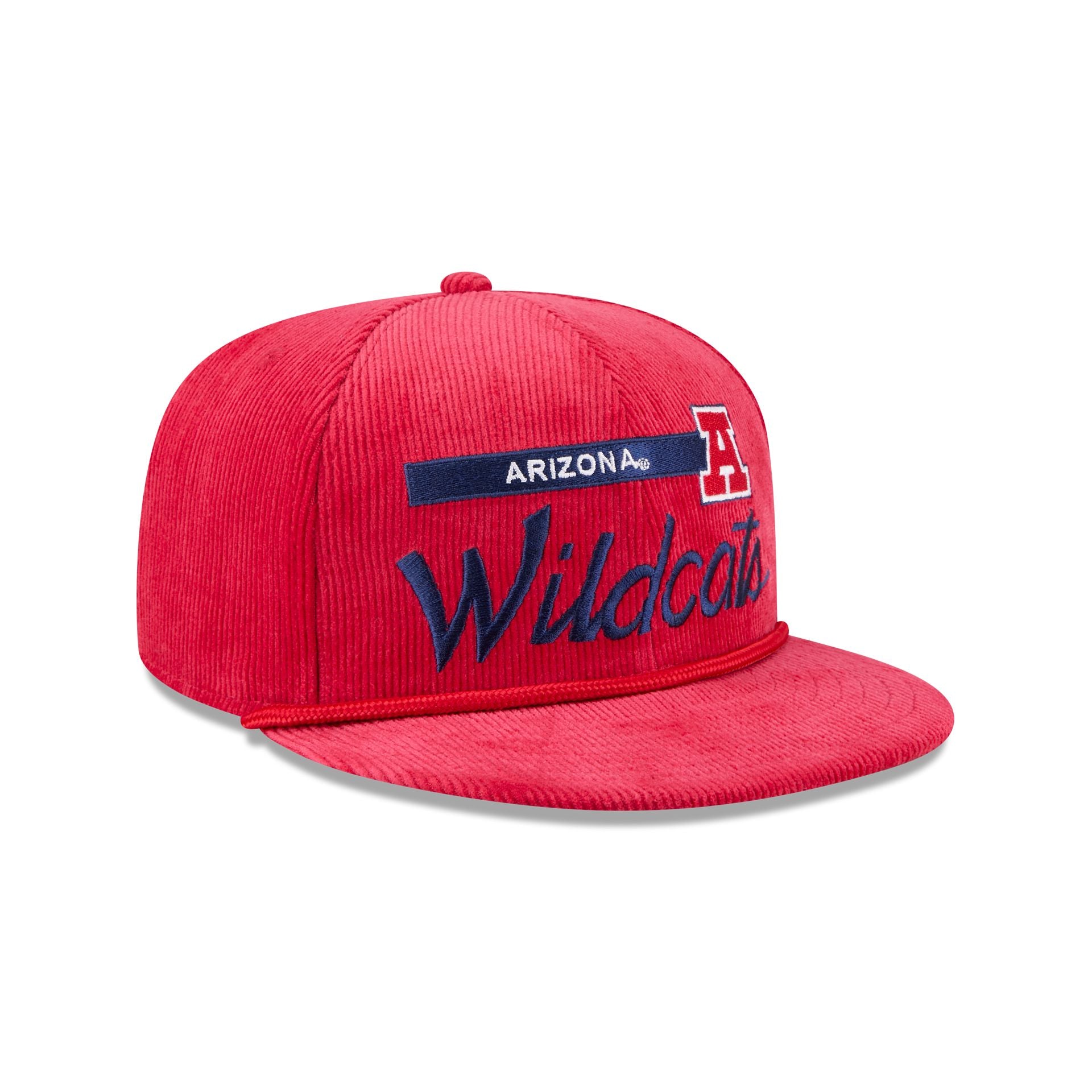 Arizona Wildcats College Vault Corduroy Rope 9FIFTY Snapback Hat - Image 3