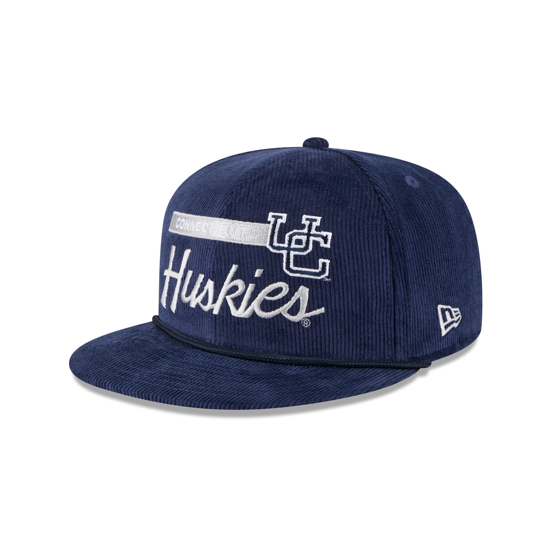 Connecticut Huskies College Vault Corduroy Rope 9FIFTY Snapback Hat