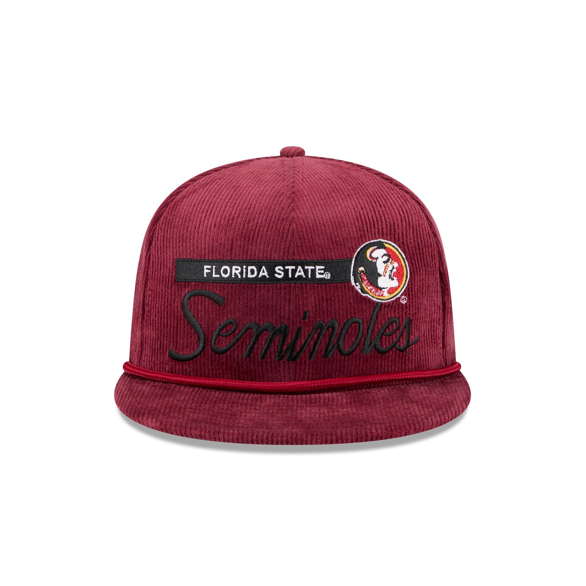 Florida State Seminoles College Vault Corduroy Rope 9FIFTY Snapback Ha - Image 2