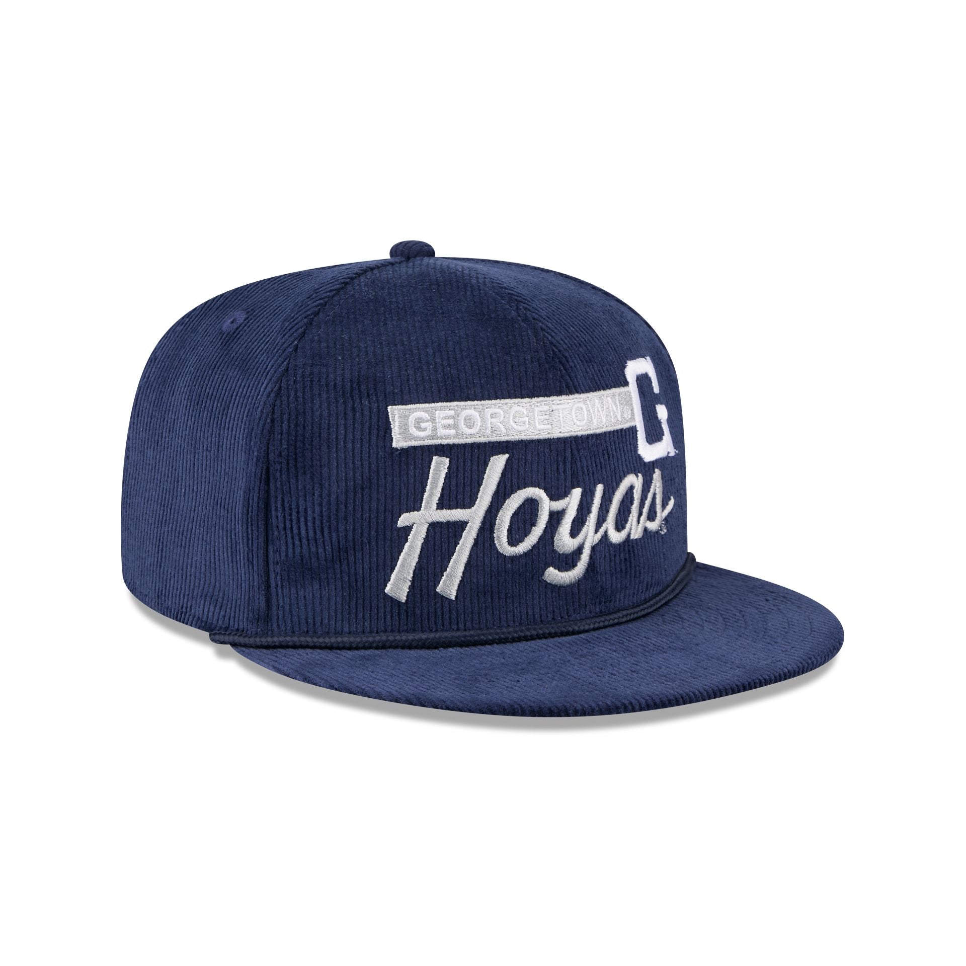 Georgetown Hoyas College Vault Corduroy Rope 9FIFTY Snapback Hat - Image 3