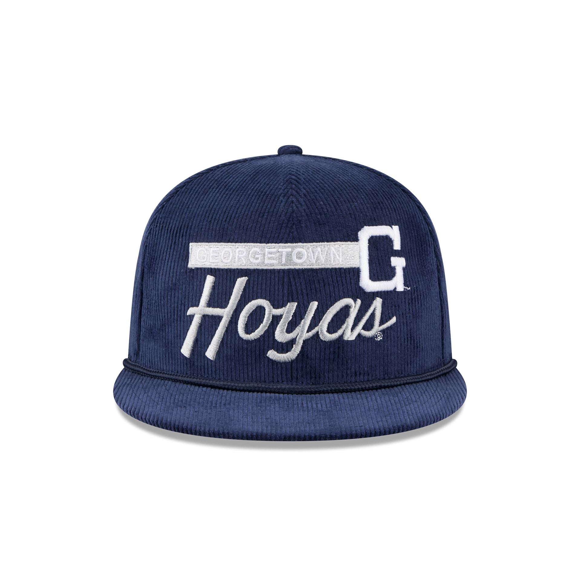 Georgetown Hoyas College Vault Corduroy Rope 9FIFTY Snapback Hat - Image 2