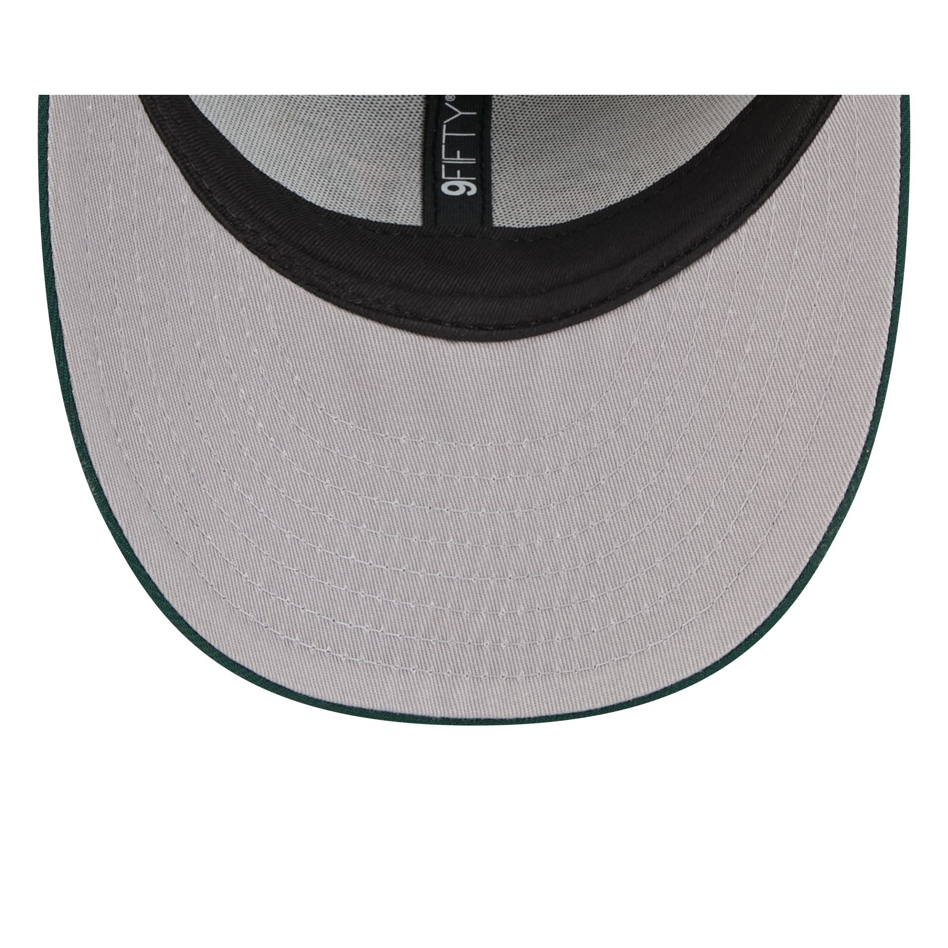 Minnesota Wild Heather Gray Wool Low Profile 9FIFTY Snapback Hat - Image 7