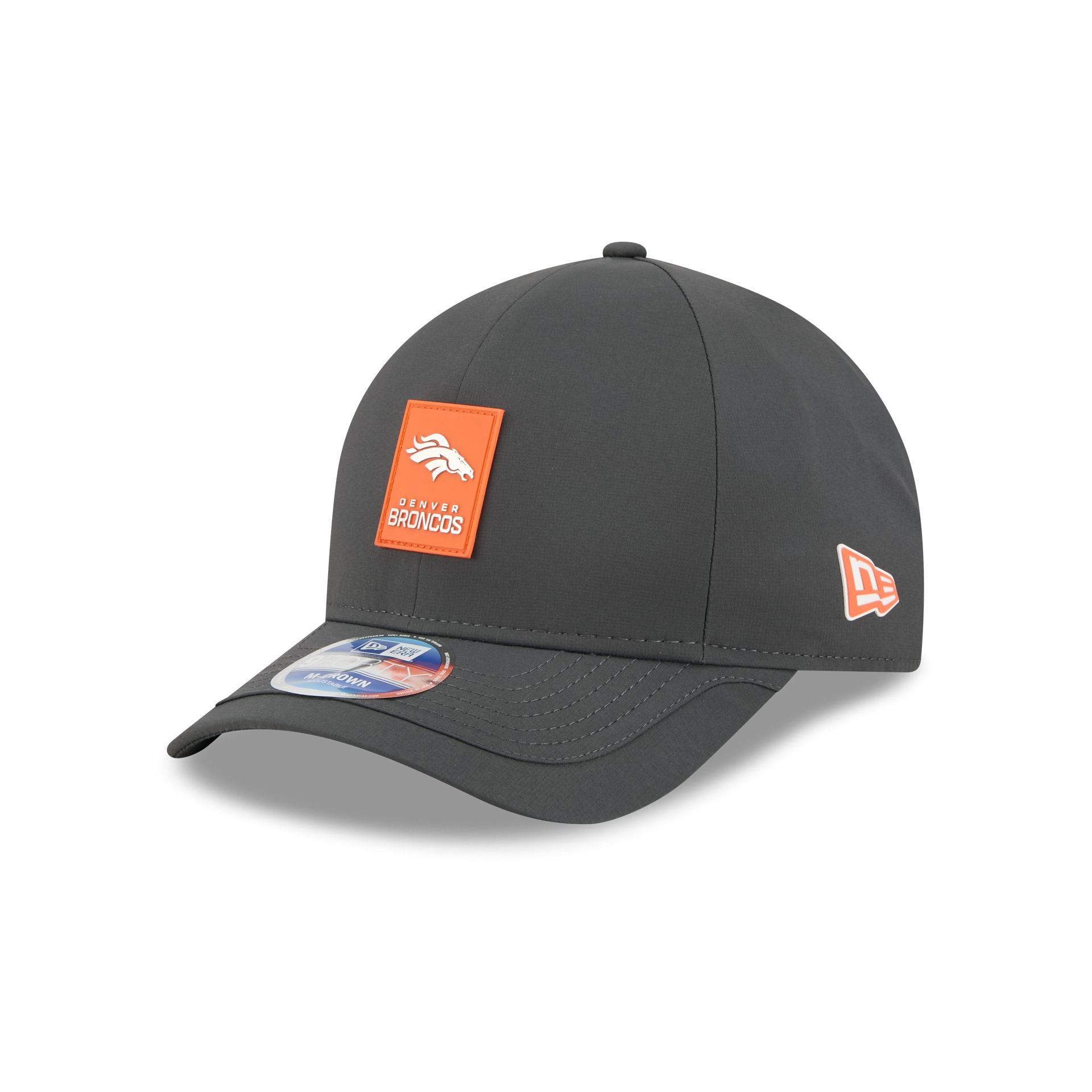 Denver Broncos 2025 Sideline Cold Weather Steel Clouds 9FORTY M-Crown