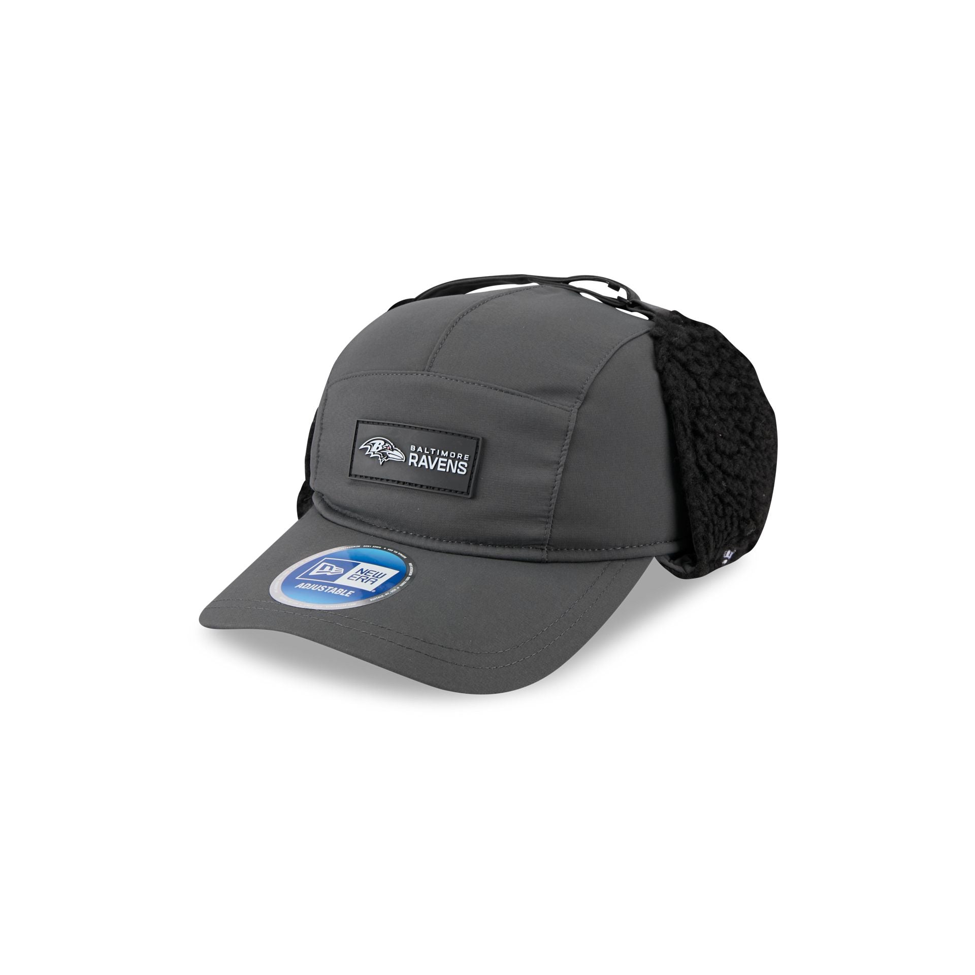 Baltimore Ravens 2025 Sideline Cold Weather Steel Clouds Runner Dogear