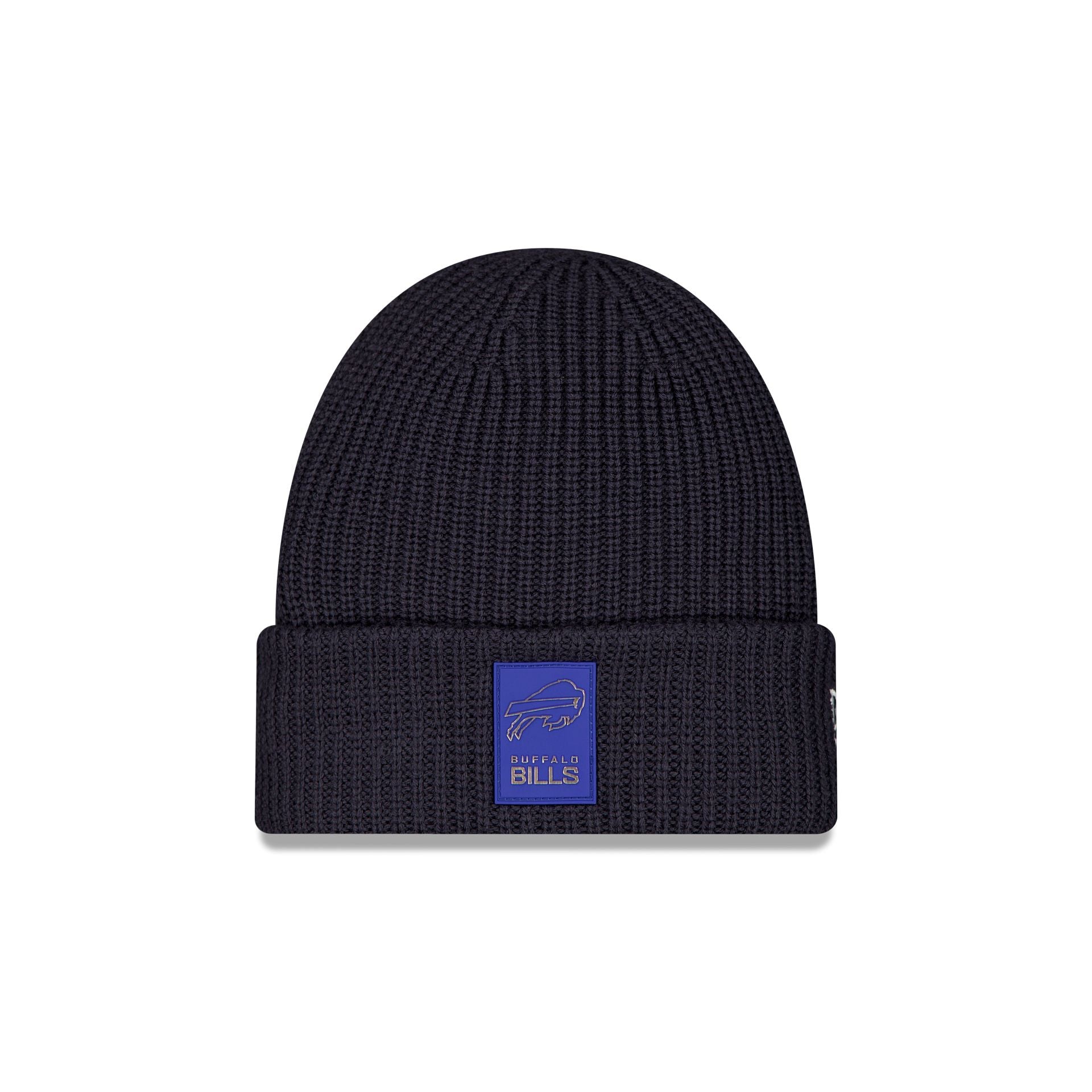 Buffalo Bills 2025 Sideline Cold Weather Steel Clouds Cuff Knit Beanie