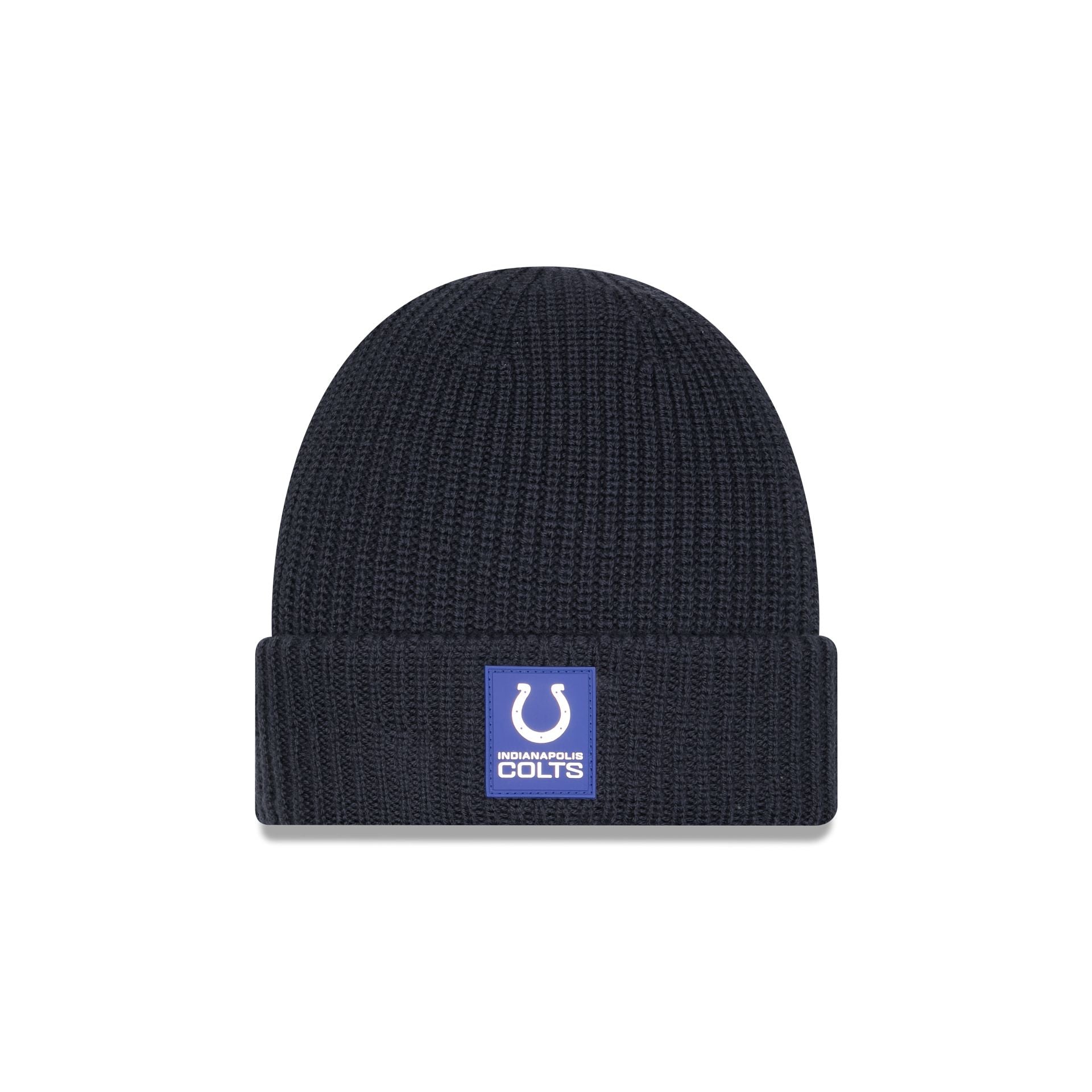 Indianapolis Colts 2025 Sideline Cold Weather Steel Clouds Cuff Knit B