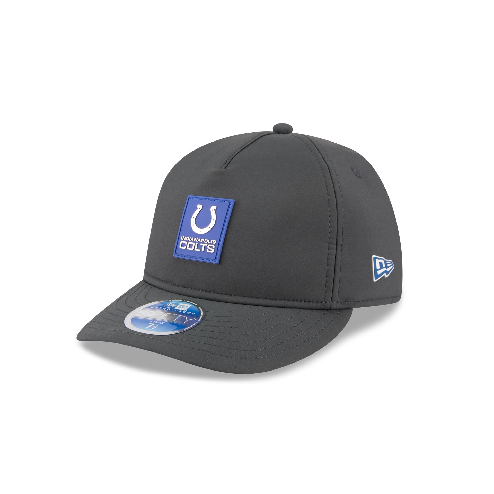Indianapolis Colts 2025 Sideline Cold Weather Steel Clouds Retro Crown