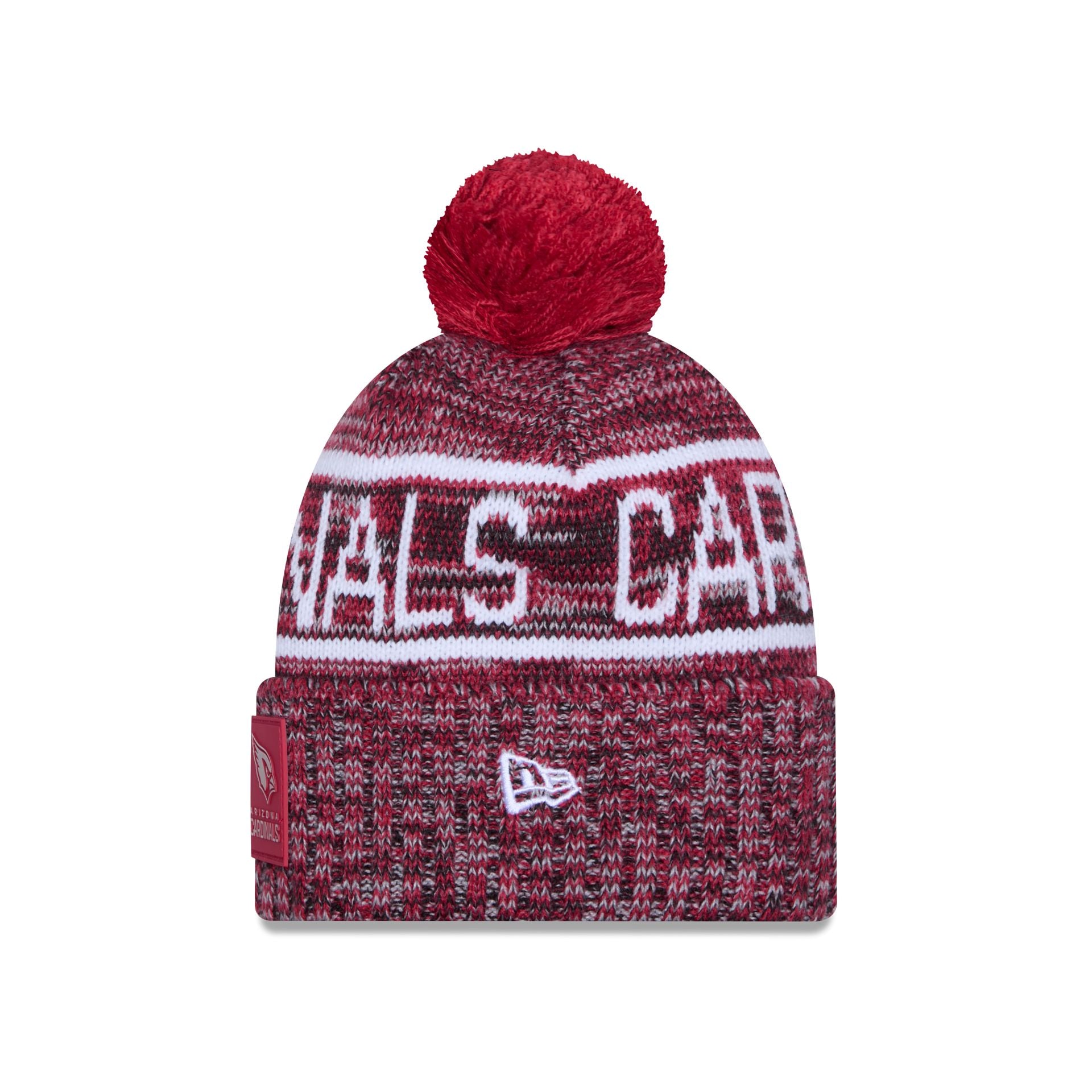 Arizona Cardinals 2025 Sideline Cold Weather Pom Knit Hat - Image 2