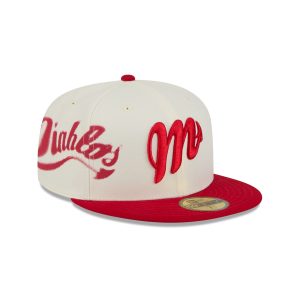 Diablos Rojos del M??xico Fan Gear 59FIFTY Fitted Hat