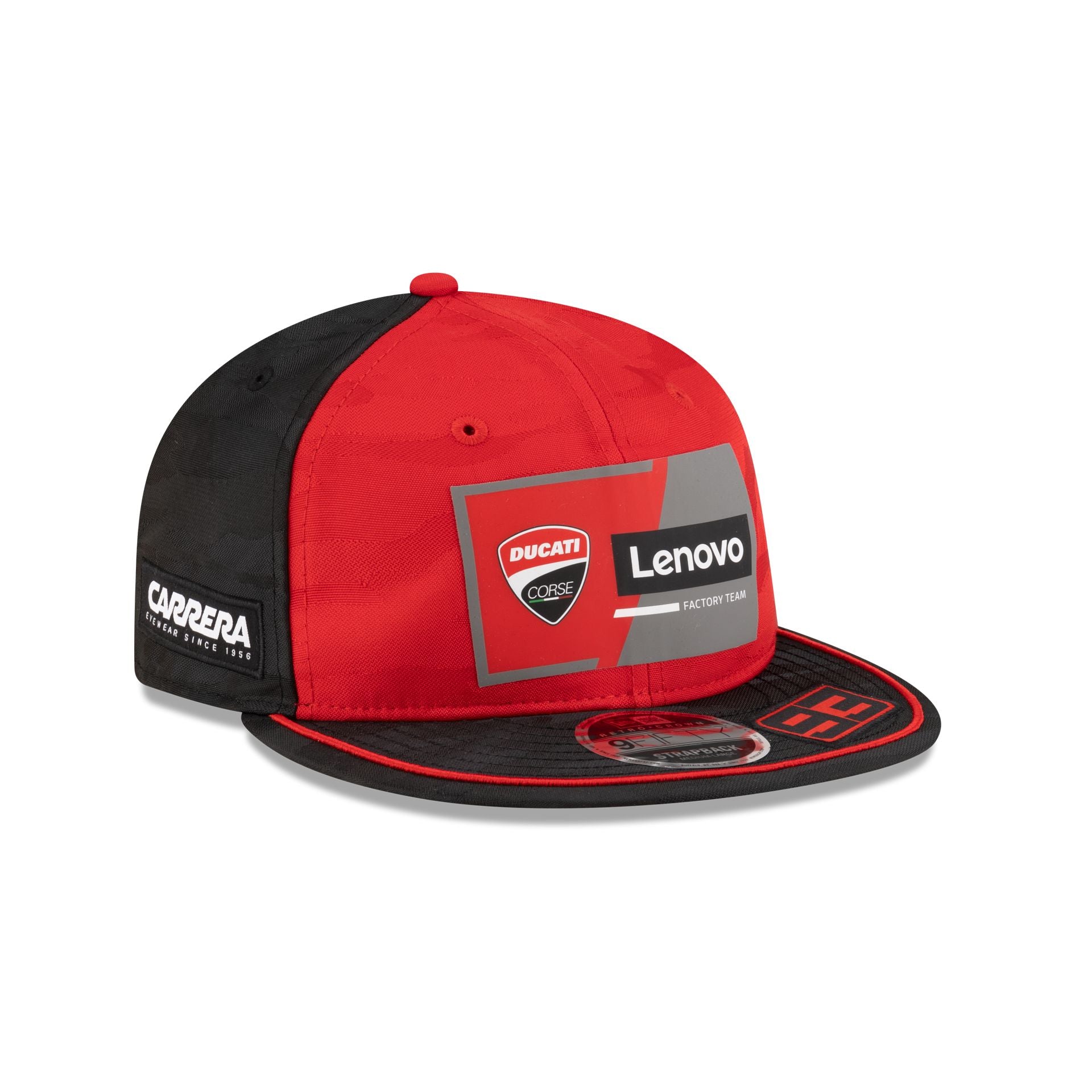 Ducati Lenovo Team MotoGP Marc Marquez Teamline Retro Crown 9FIFTY Str - Image 3