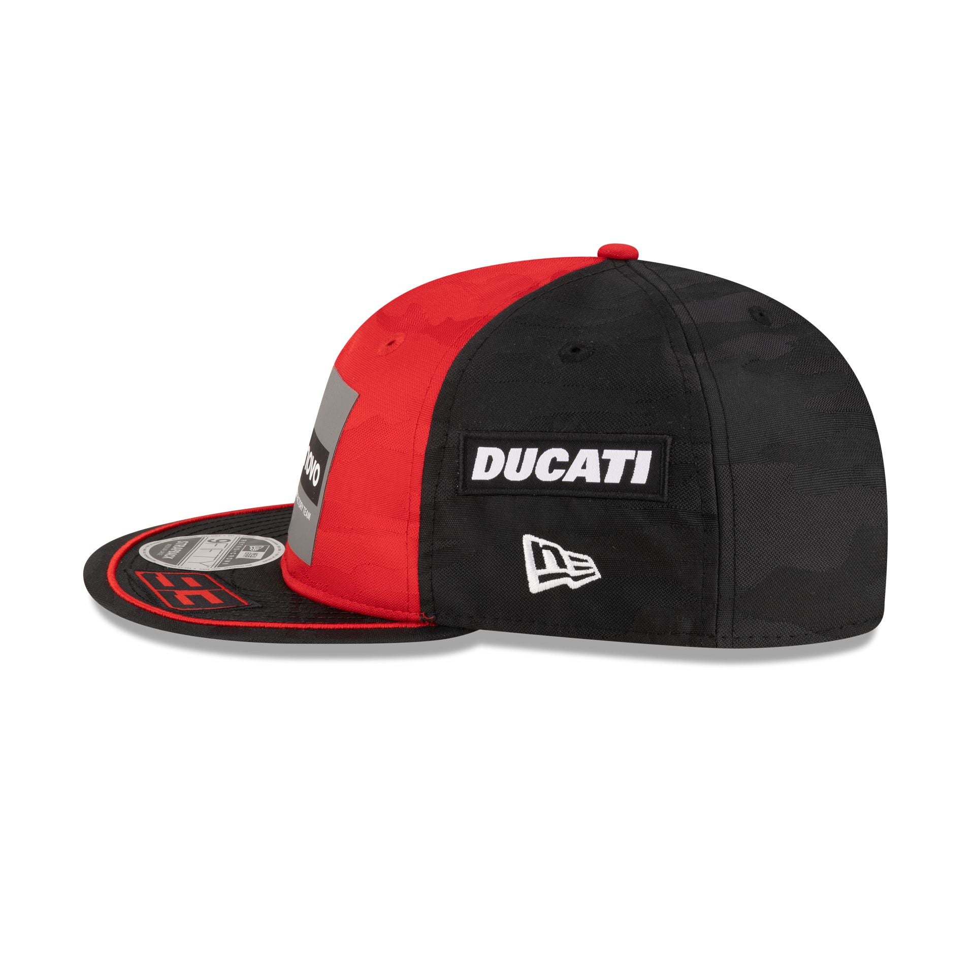 Ducati Lenovo Team MotoGP Marc Marquez Teamline Retro Crown 9FIFTY Str - Image 4