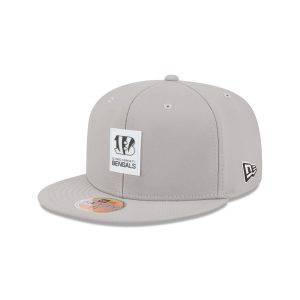 Cincinnati Bengals 2025 Sideline Hot Weather Gray 59FIFTY Fitted Hat