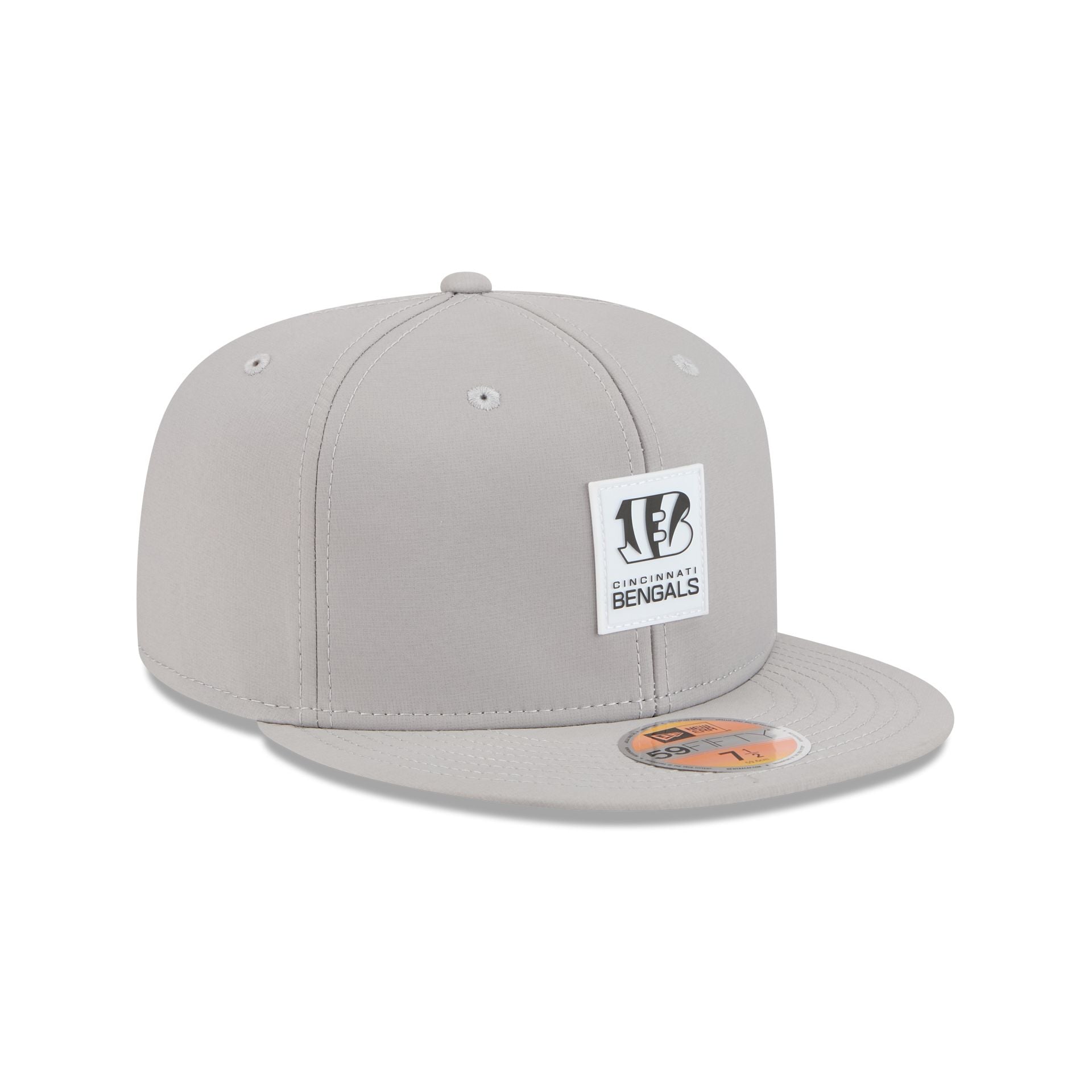 Cincinnati Bengals 2025 Sideline Hot Weather Gray 59FIFTY Fitted Hat - Image 3