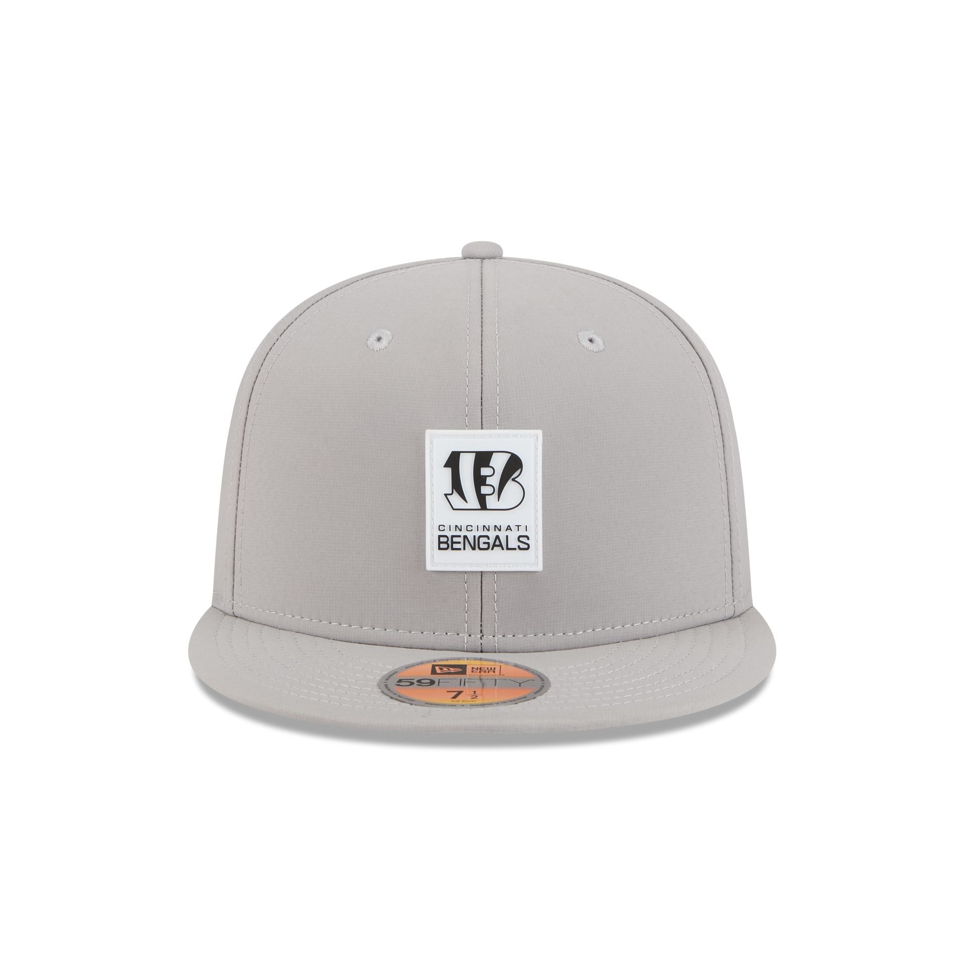 Cincinnati Bengals 2025 Sideline Hot Weather Gray 59FIFTY Fitted Hat - Image 2