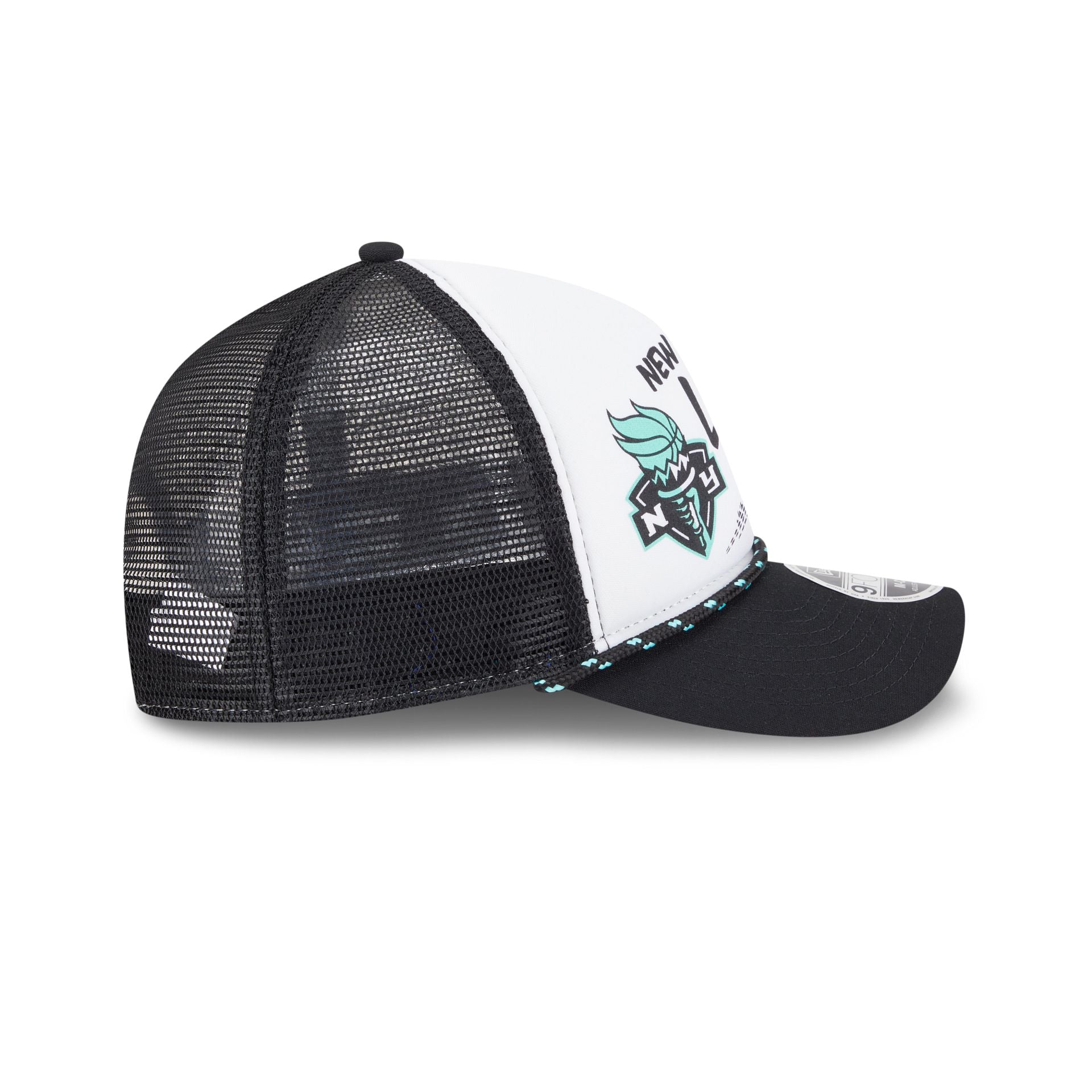 New York Liberty 2025 All-Star Game 9FORTY M-Crown A-Frame Trucker Hat - Image 5