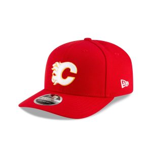 Calgary Flames Team 9SEVENTY Stretch-Snap Hat