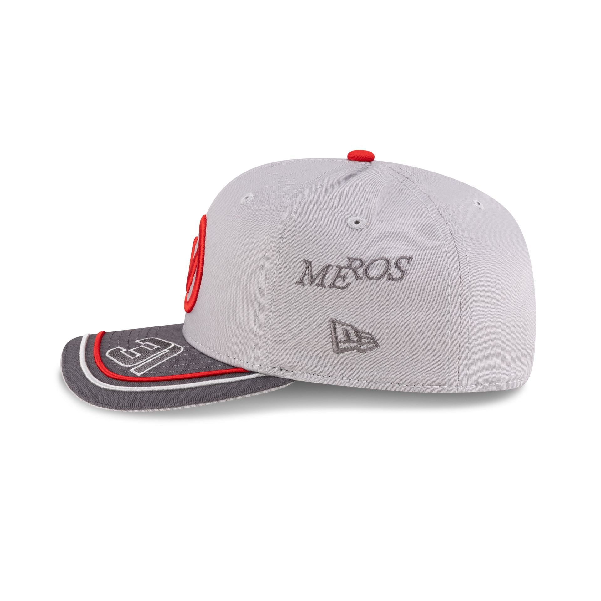 TGR Haas F1 Team 200th Race Special Esteban Ocon 9SEVENTY Stretch-Snap Hat - Image 4