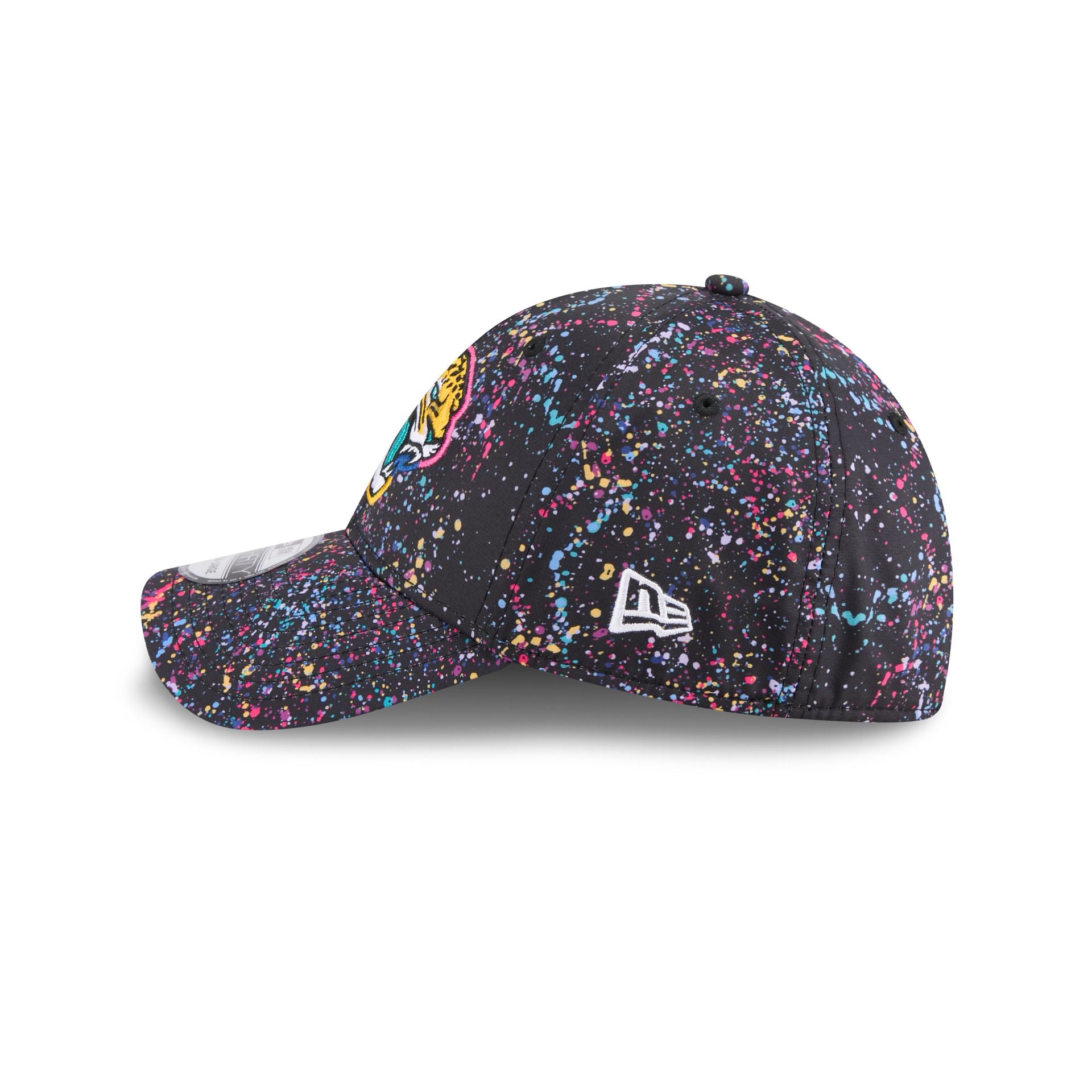 Jacksonville Jaguars 2025 Crucial Catch 39THIRTY Stretch Fit Hat - Image 5