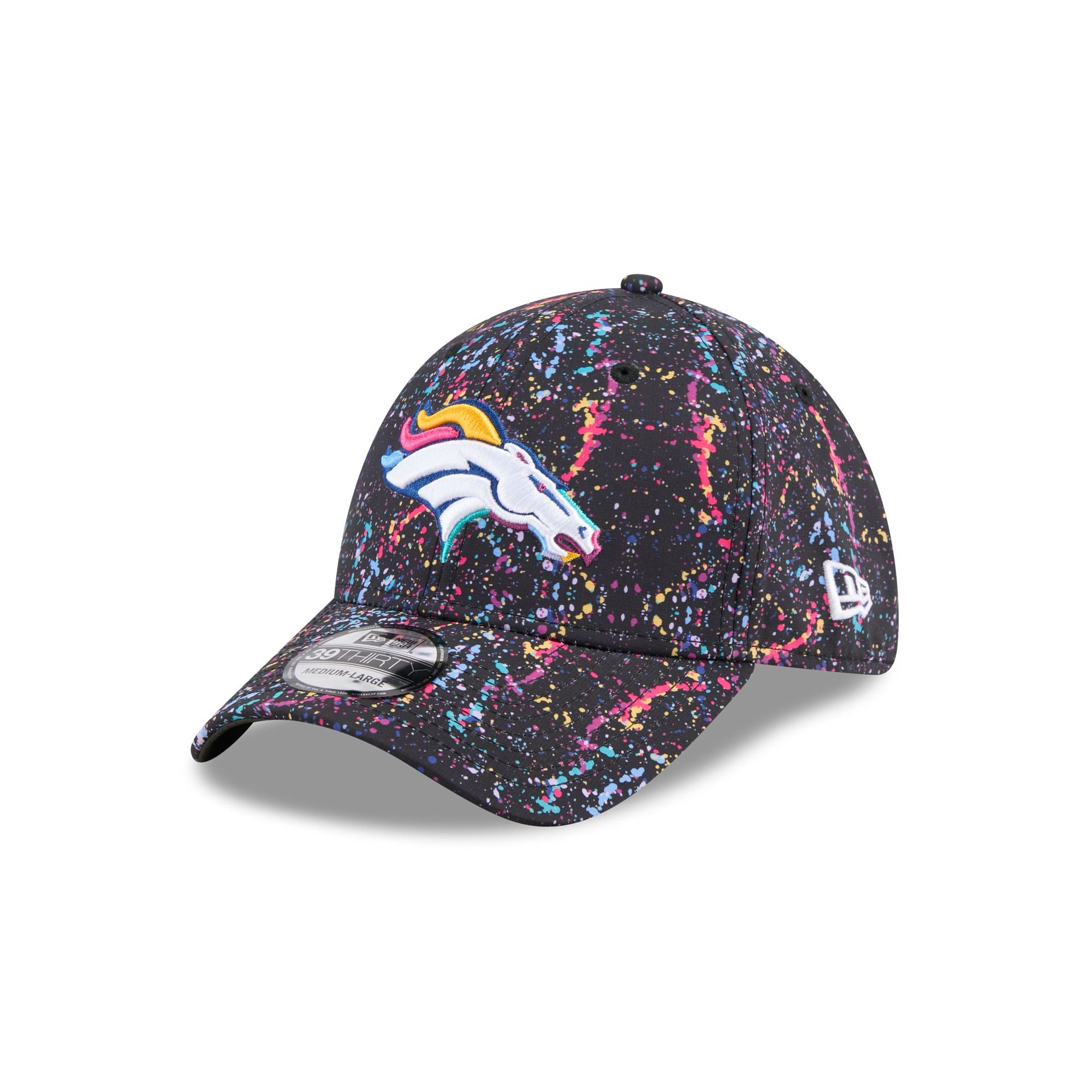 Denver Broncos 2025 Crucial Catch 39THIRTY Stretch Fit Hat - Image 3