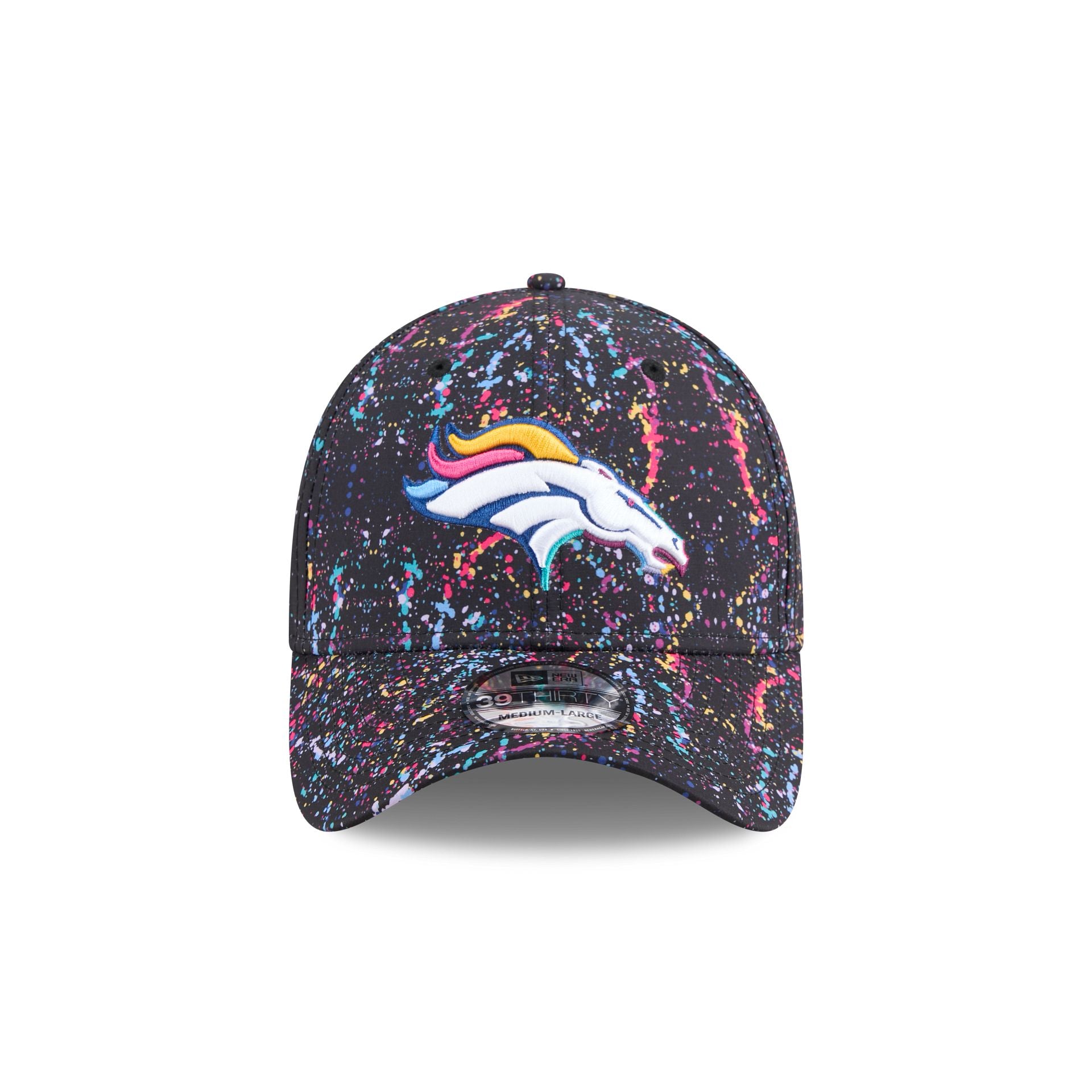 Denver Broncos 2025 Crucial Catch 39THIRTY Stretch Fit Hat - Image 2