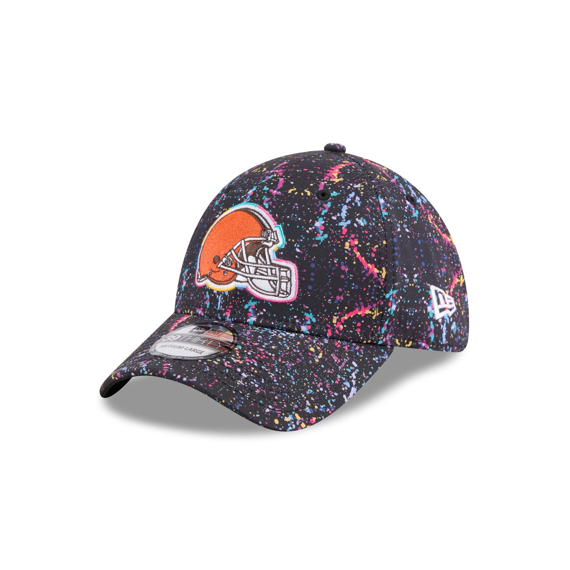 Cleveland Browns 2025 Crucial Catch 39THIRTY Stretch Fit Hat - Image 3