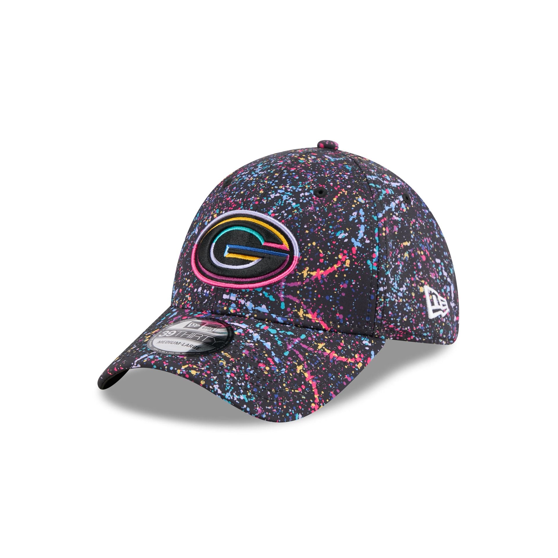 Green Bay Packers 2025 Crucial Catch 39THIRTY Stretch Fit Hat - Image 3