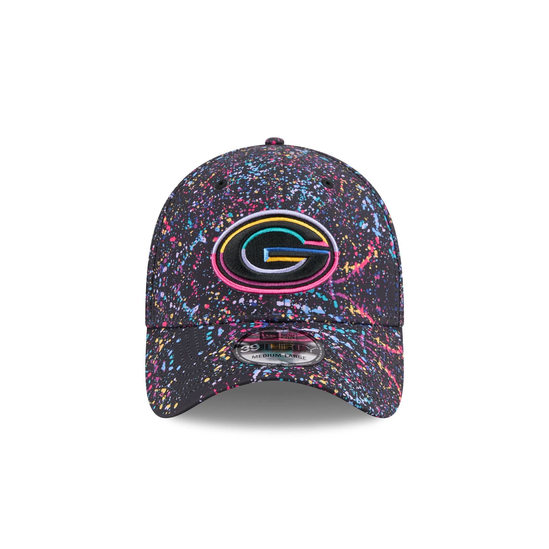 Green Bay Packers 2025 Crucial Catch 39THIRTY Stretch Fit Hat - Image 2